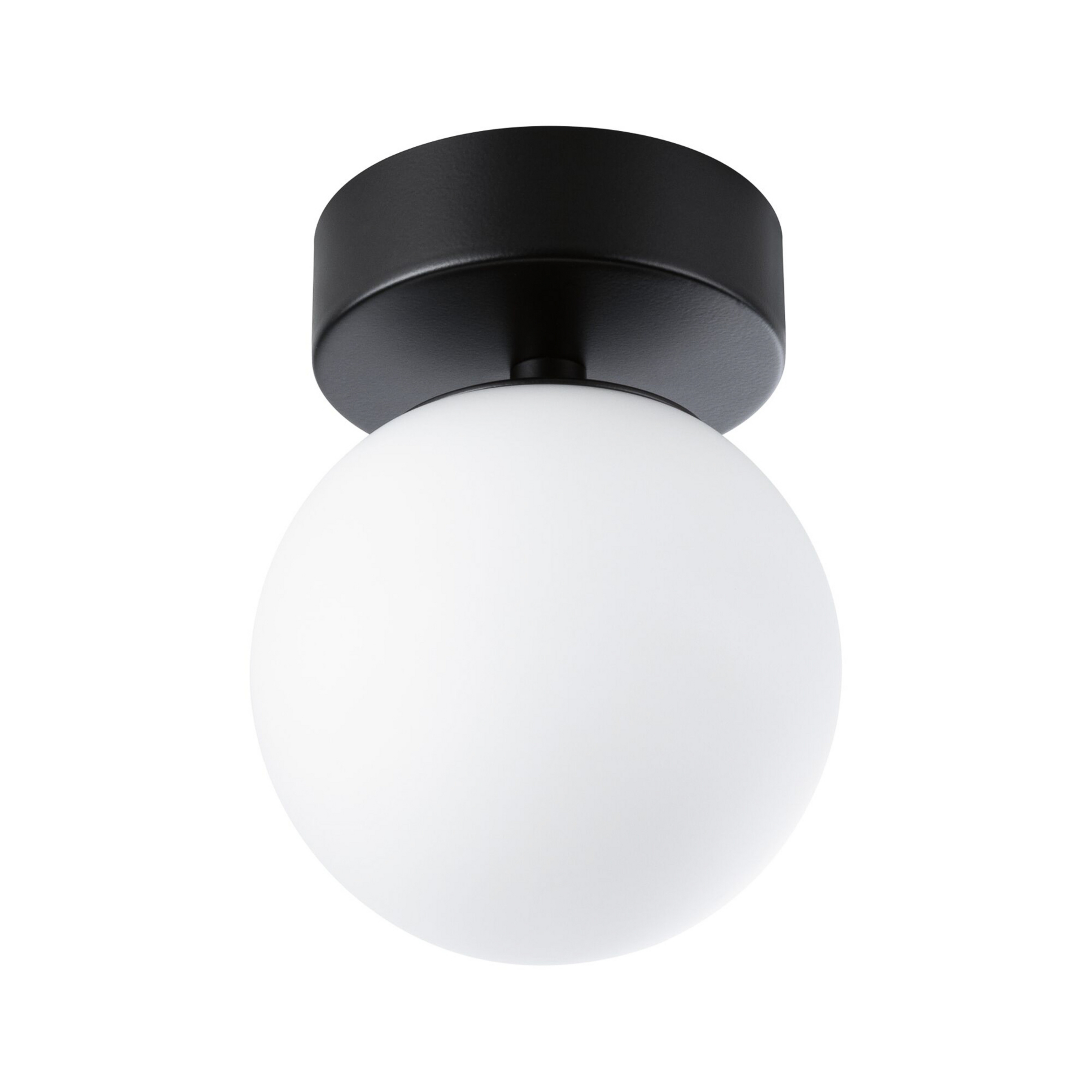Gove LED ceiling lamp, IP44, black - Paulmann