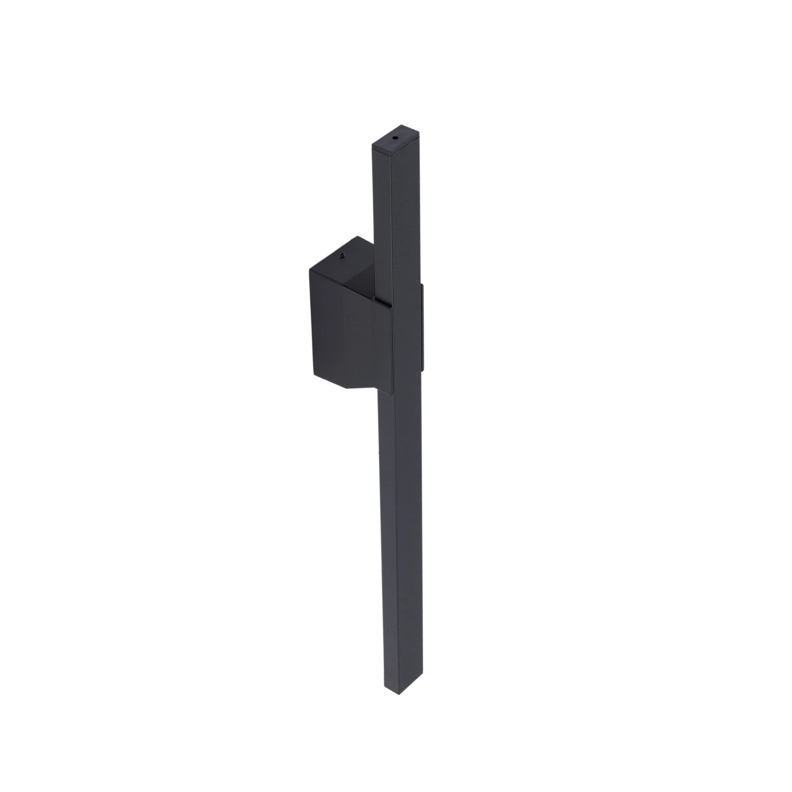 Lindby LED-Außenwandleuchte Sakari, schwarz, Alu, Höhe 50 cm