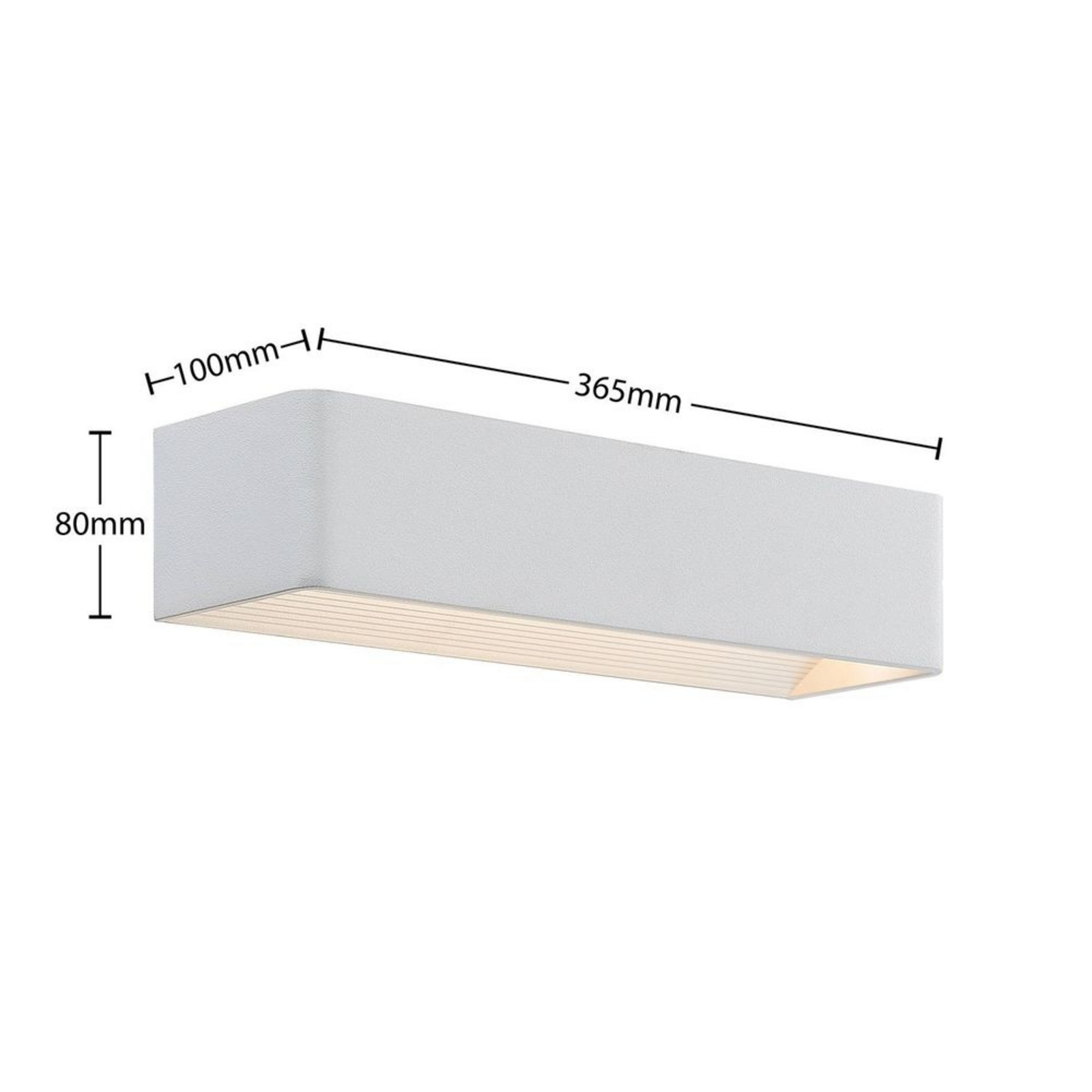 Karam LED Aplique de Pared W36,5 White - Arcchio