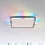 LED-Deckenleuchte Galactica, CCT, RGB 45x45cm