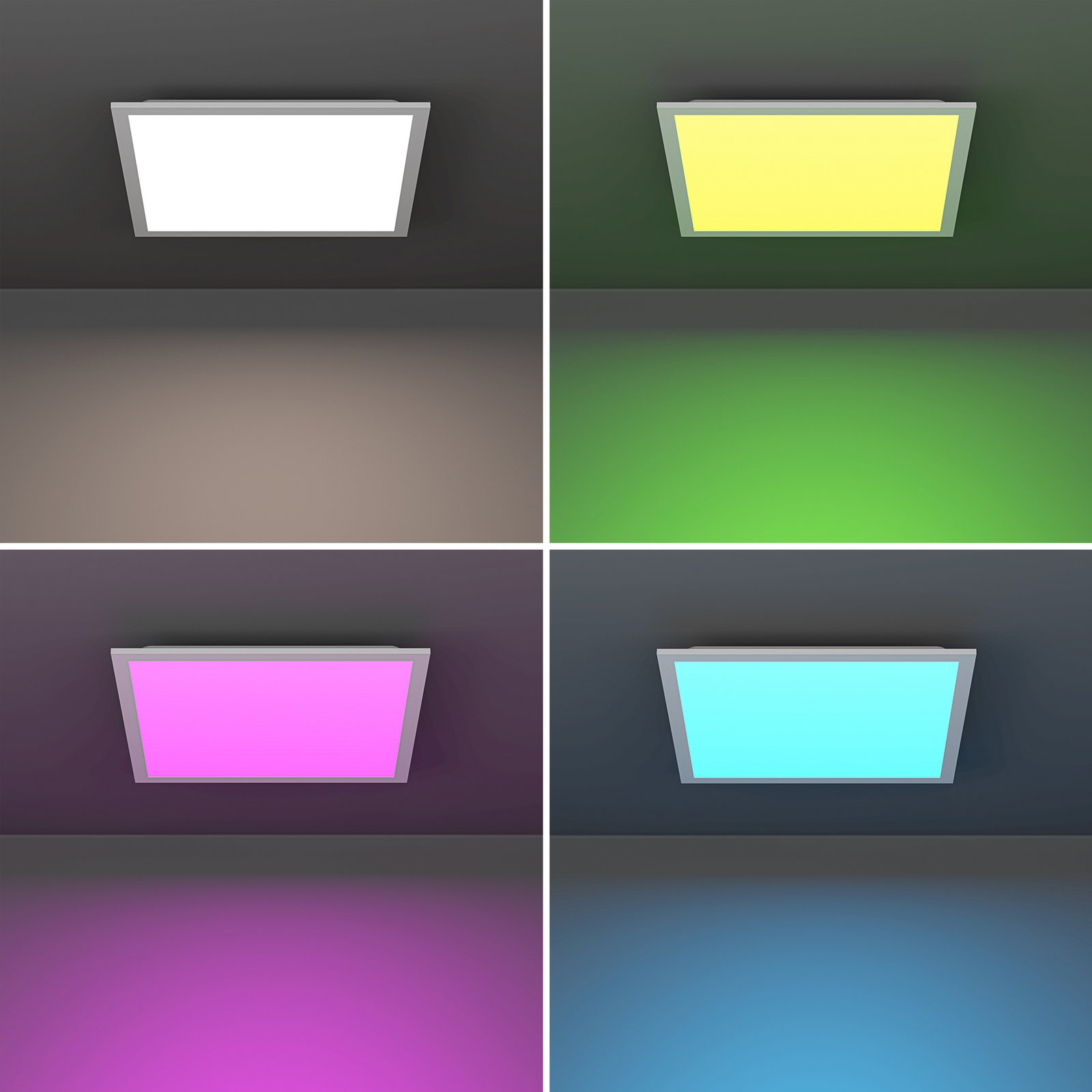 EGLO connect Smart LED plafondlamp Moradillo-Z, wit, 39 cm