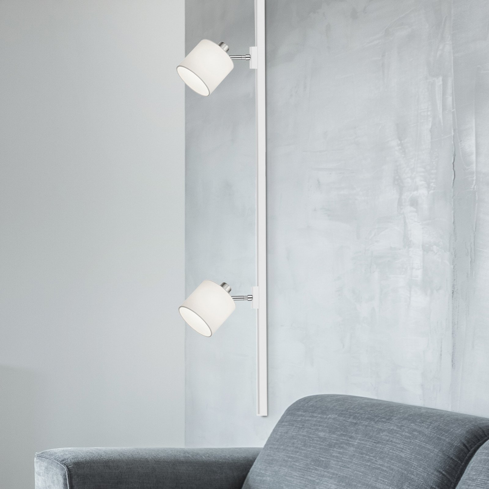 Schienenset DUOline Hotel/Tommy, weiß, 4 m, 7-flg., E27/E14 Schienenset DUOline Hotel/Tommy, weiß, 4 m, 7-flg., E27/E14