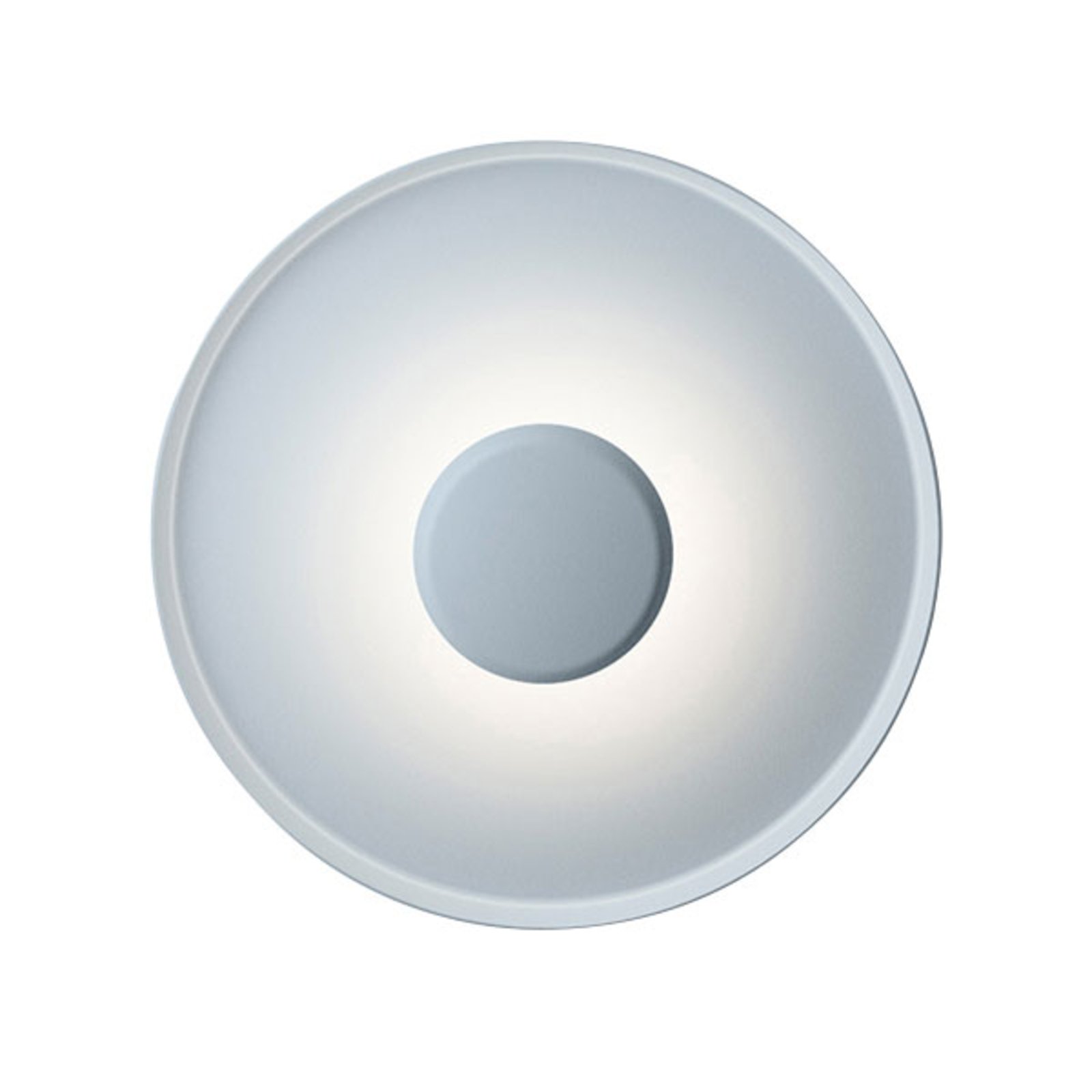 Vibia Top LED-væglampe, Ø 40 cm, blå, L1
