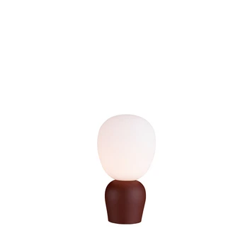 Buddy Lampada da Tavolo Struttura Ruggine Scuro/Opale - Belid