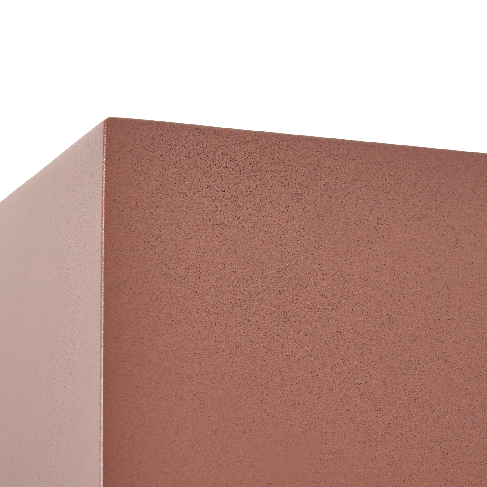 Lucande Bente Außenwandleuchte, rostfarben, Aluminium, 11 cm