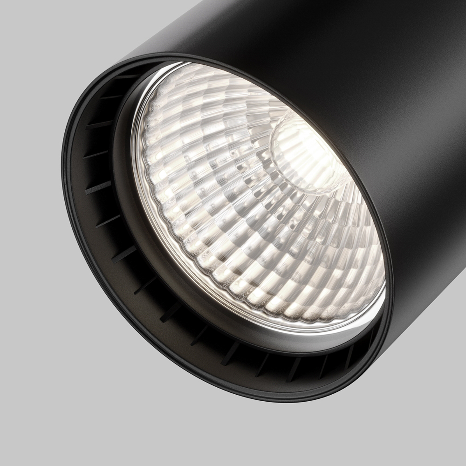 LED spot Vuoro Unity, zwart, 4.000 K, 10 W, 1-fase