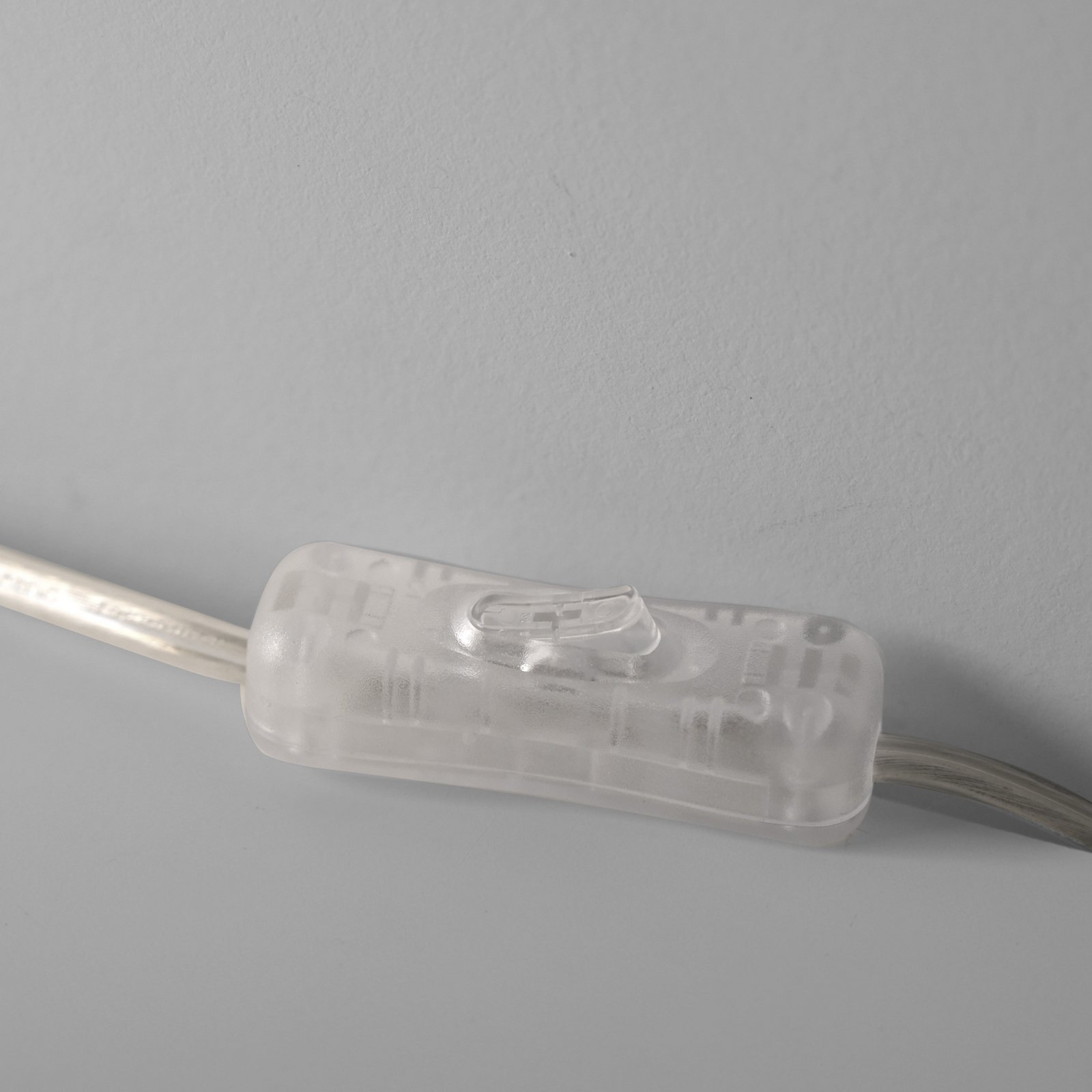 JUST LIGHT. tafellamp Bottle, opaalwit, glas, E14