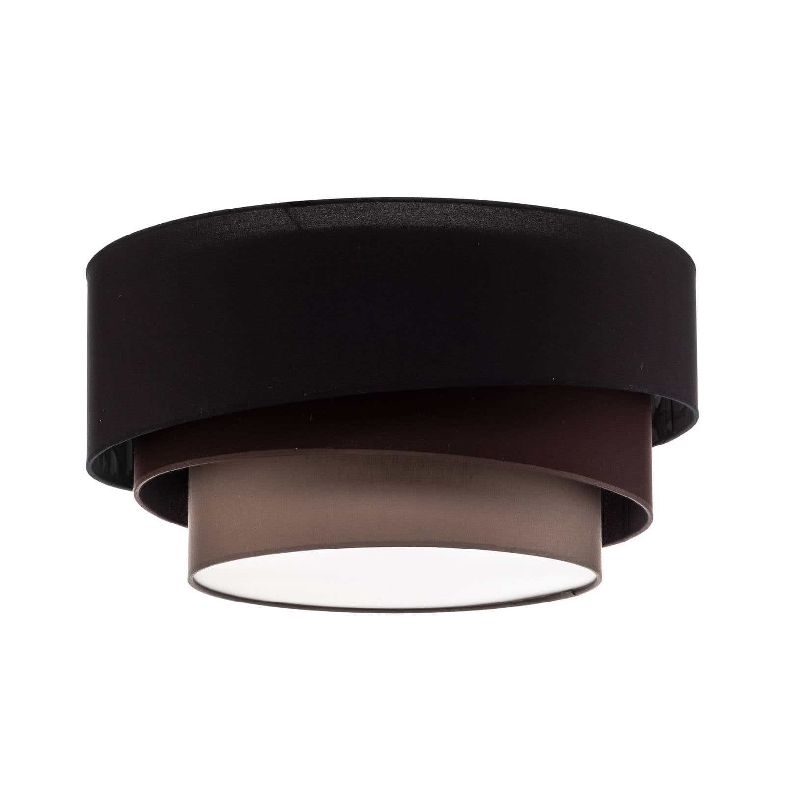 Euluna Trio Max, Ø60cm, schwarz/erde/cappuccino