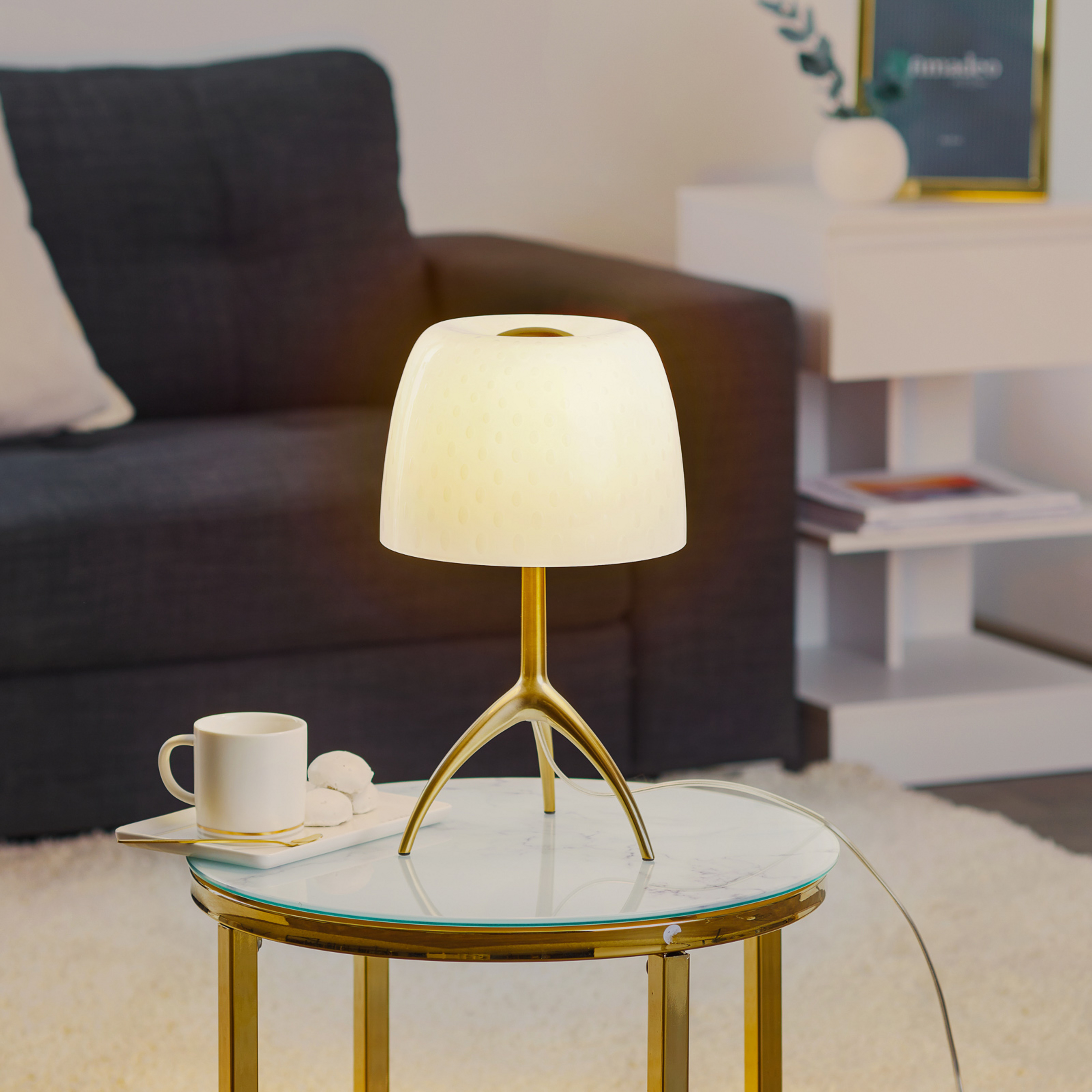 Foscarini Lumiere 30 sklo se stmívačem