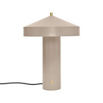 Lampa stołowa OYOY Living Design Hatto, beżowa, metalowa, E27