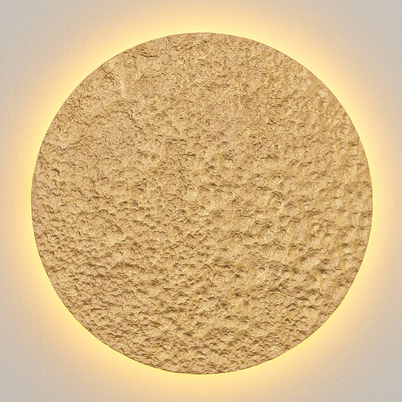 Holländer LED-vegglampe Meteor Ø 55 cm gull