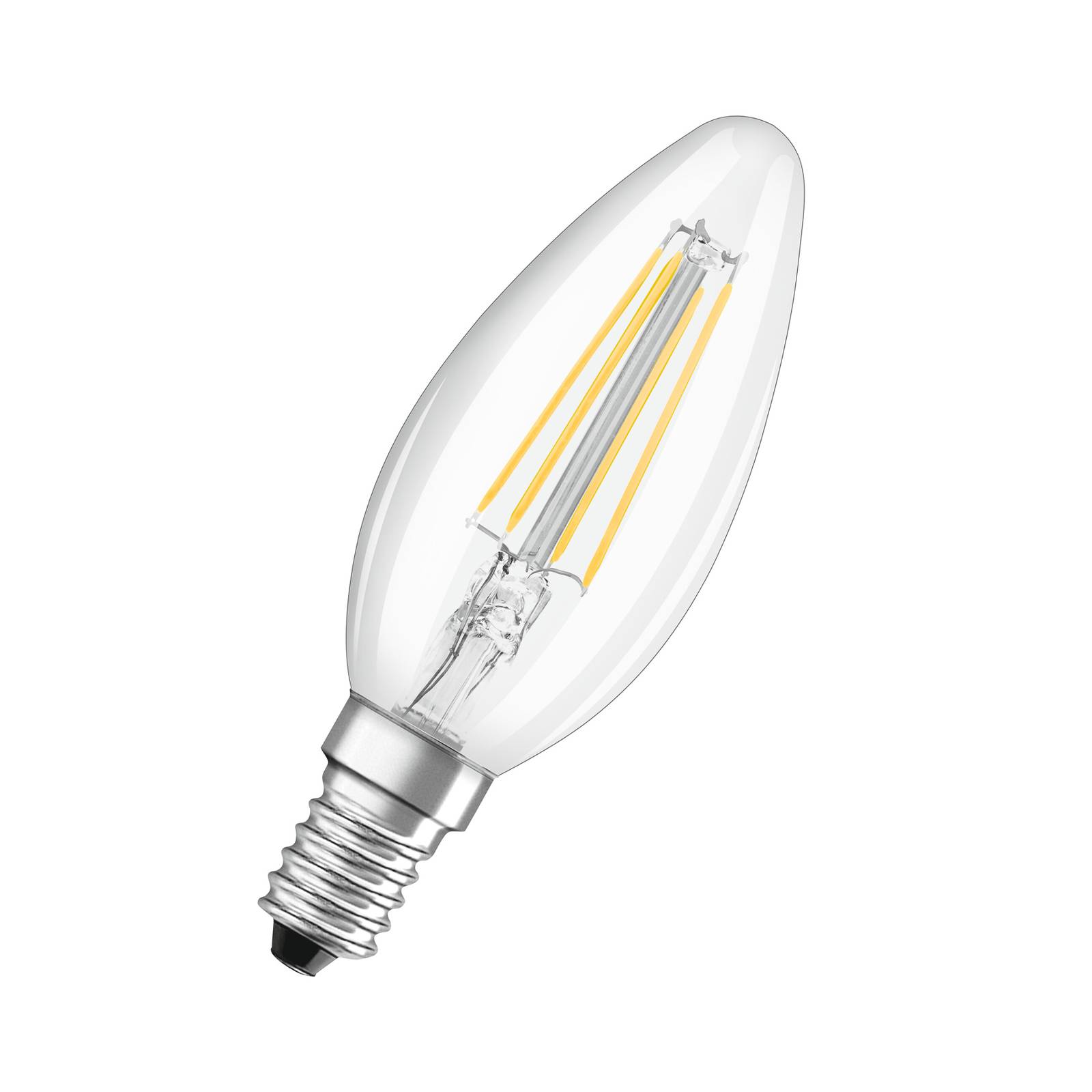 Photos - Light Bulb Osram Classic LED candle E14 5.5W 827 filament dim 