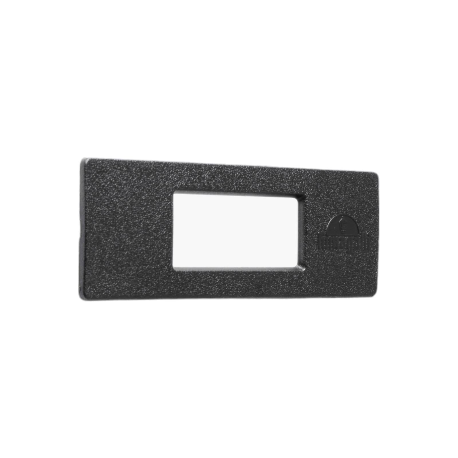 Nina 150 R7S 4W IP55 LED-Wandeinbauleuchte Farbe Schwarz - Schwarz - Fumagalli