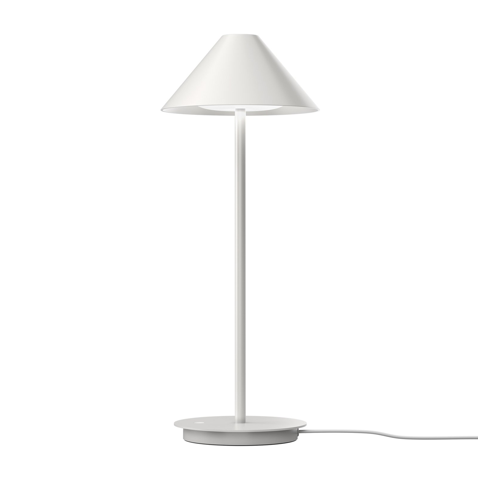 Louis Poulsen Keglen lampa stołowa 3 000 K biała