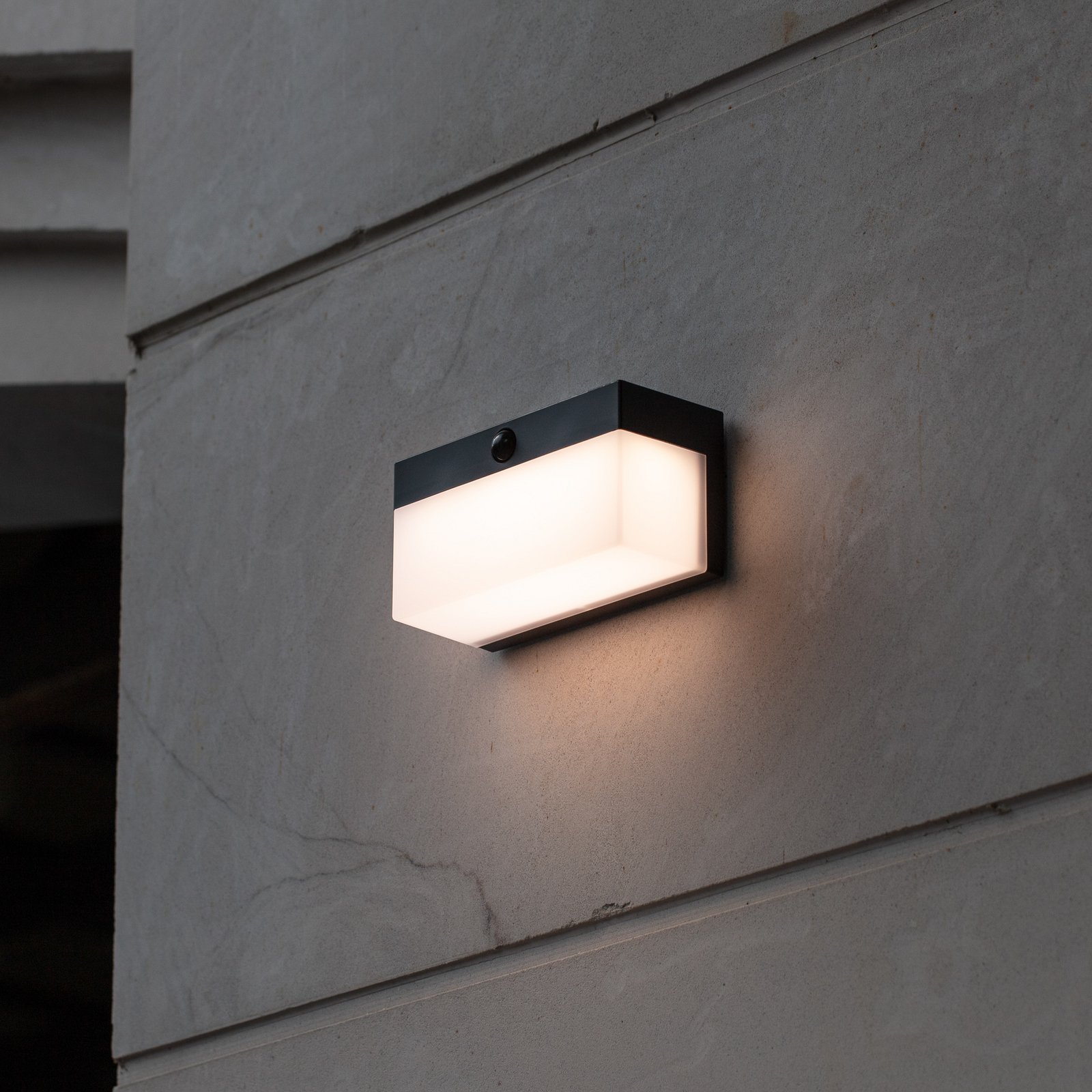 Applique LED solare da esterni Fran, CCT