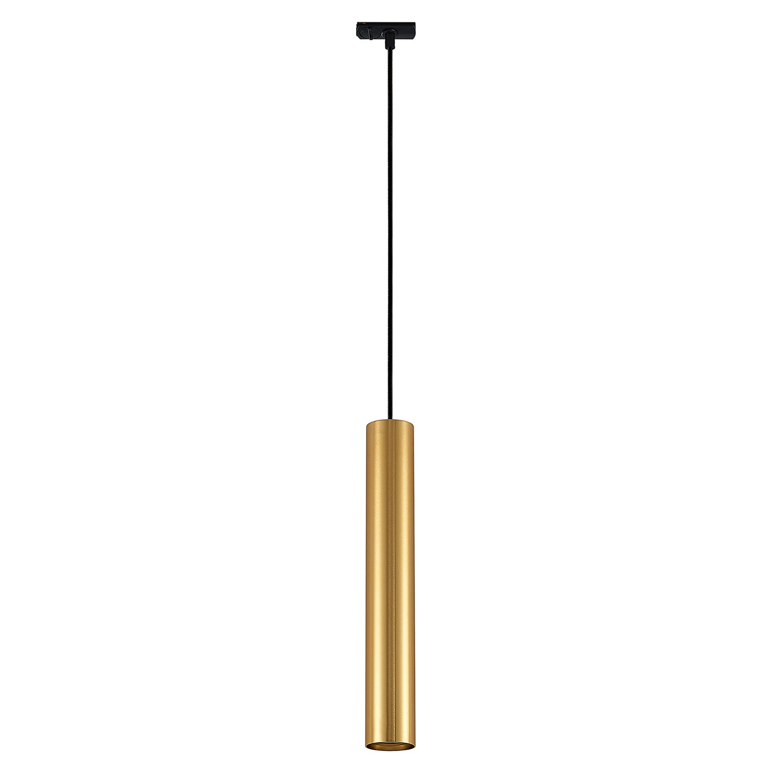 Lampă suspendată Lindby Linaro, 40 cm, aur, 1 fază, GU10