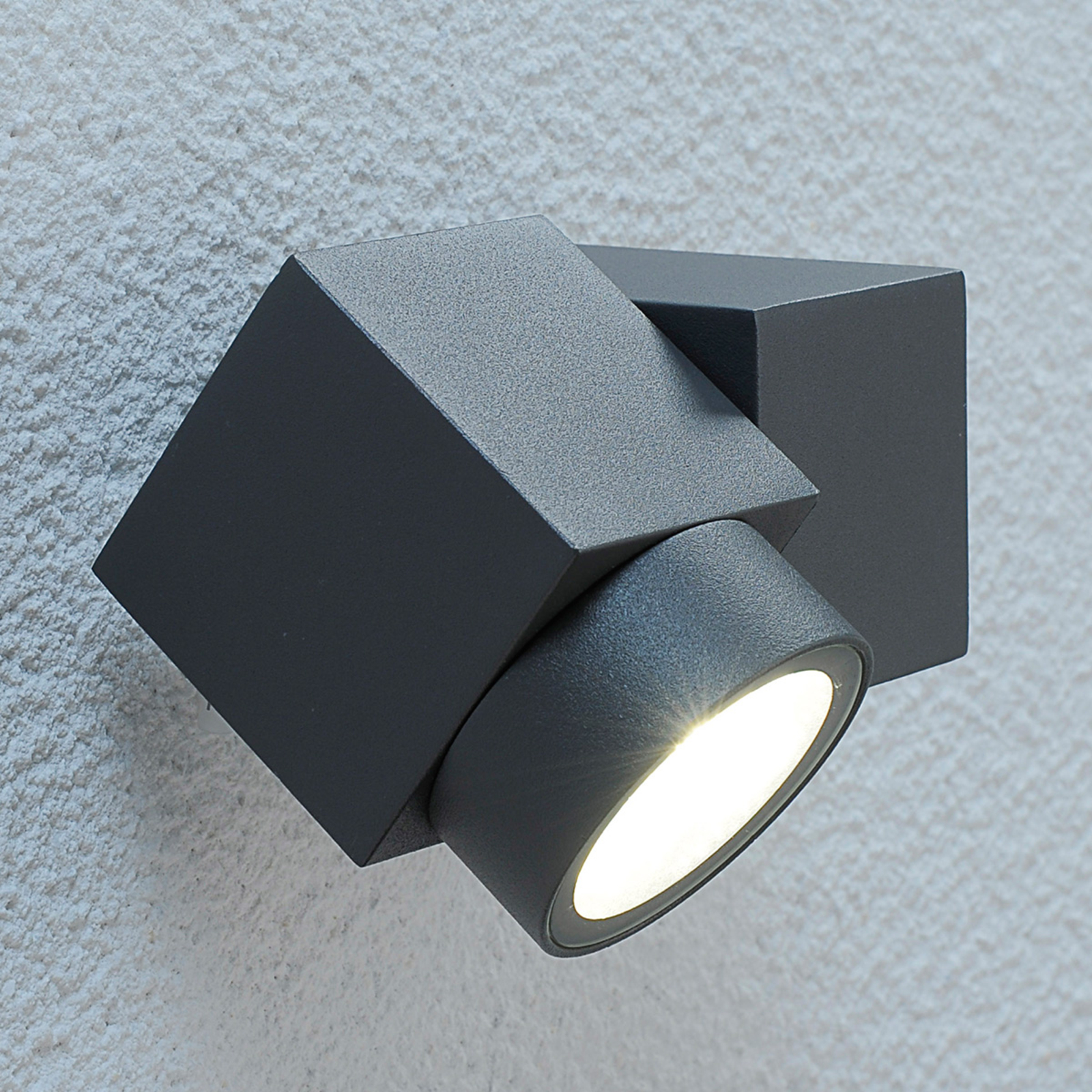 Lorelle LED Aplica de Exterior Graphite - Lucande Lorelle LED Aplica de Exterior Graphite - Lucande