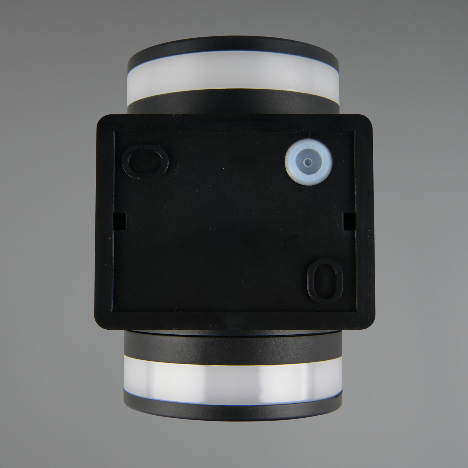 LED-udendørs væglampe Cusco, sort, højde 14 cm, IP44 GX53-LED