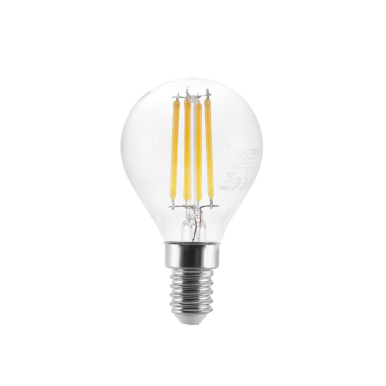 LED lamp E14 P45 4W 2.700K helder 3-step-dimmer