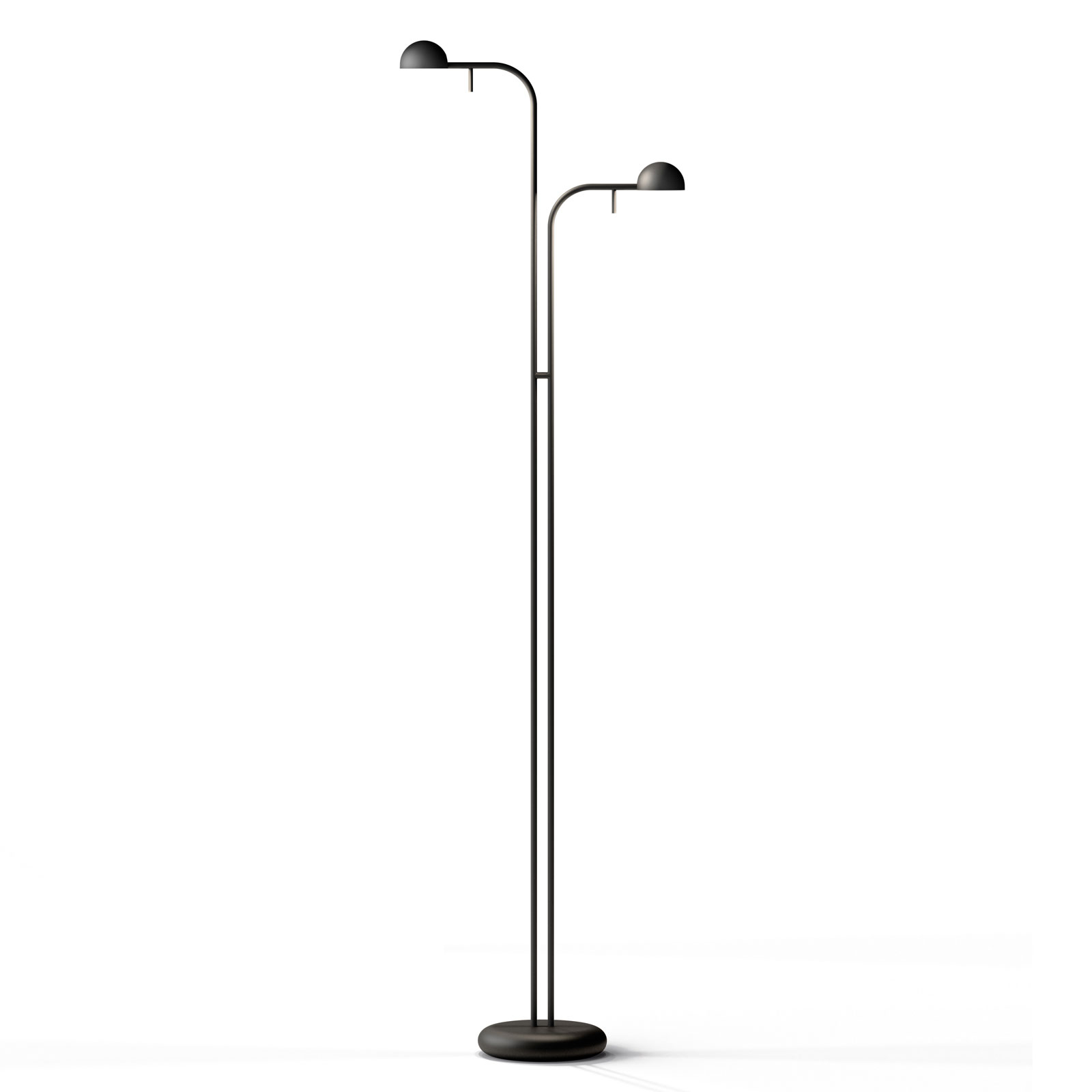 Vibia Pin 1665/1670 LED-Stehleuchte, zweiflammig