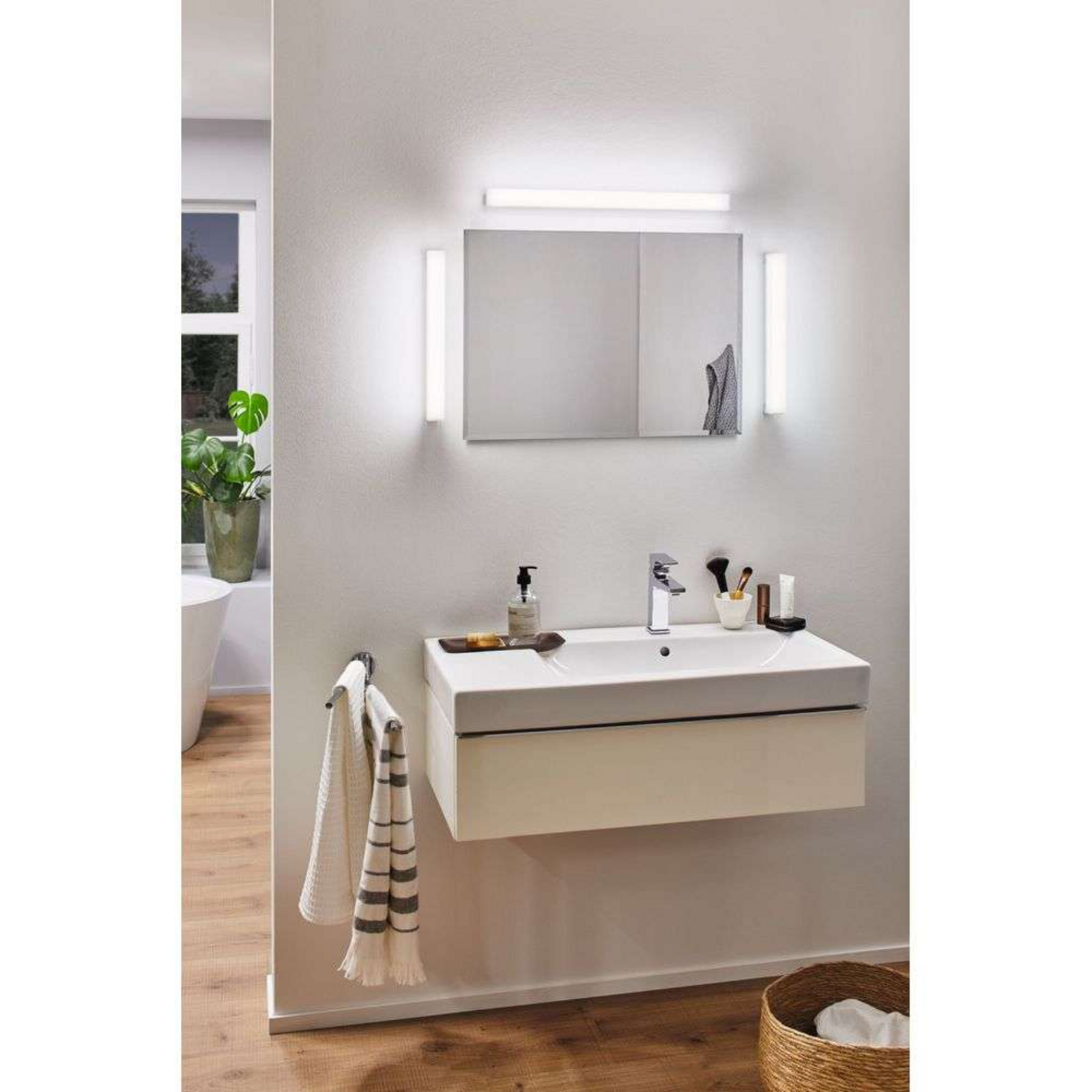 Luno LED Candeeiro de Parede 8W IP44 Alumínio - Paulmann