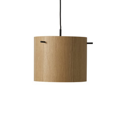FRANDSEN függőlámpa FM 1954, tölgyfa, Ø 28 cm, fa