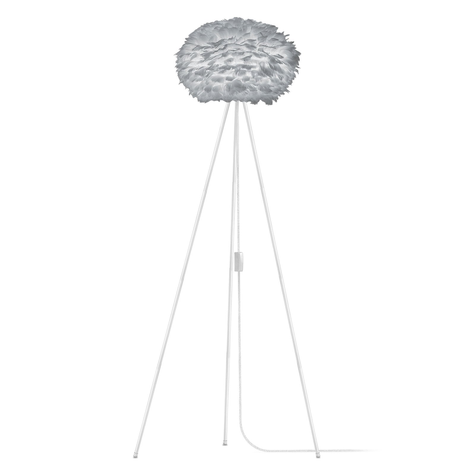 Eos Golvlampa Medium Grå/Vit - UMAGE