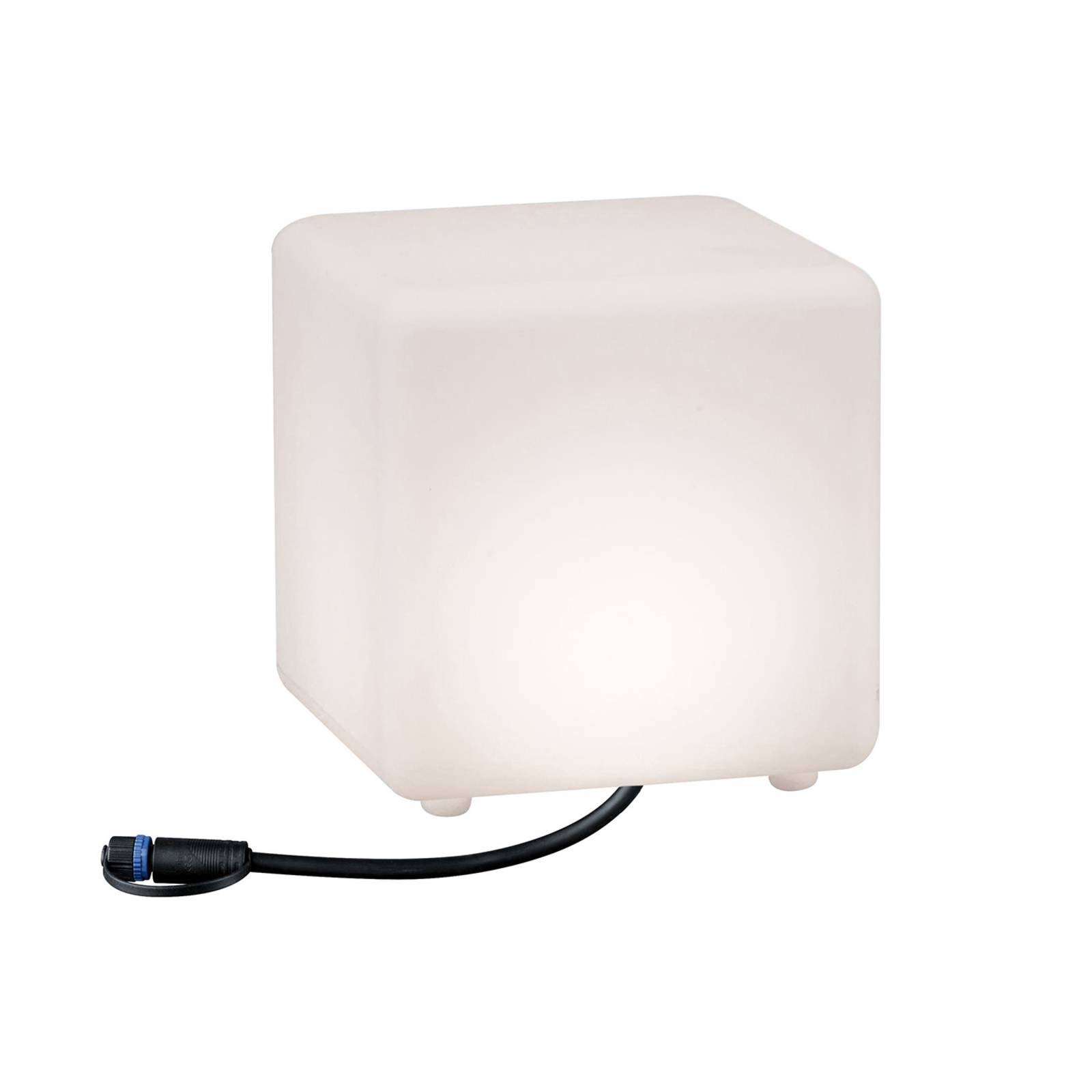 Paulmann Paulmann Plug & Shine LED svítidlo Cube 20 cm