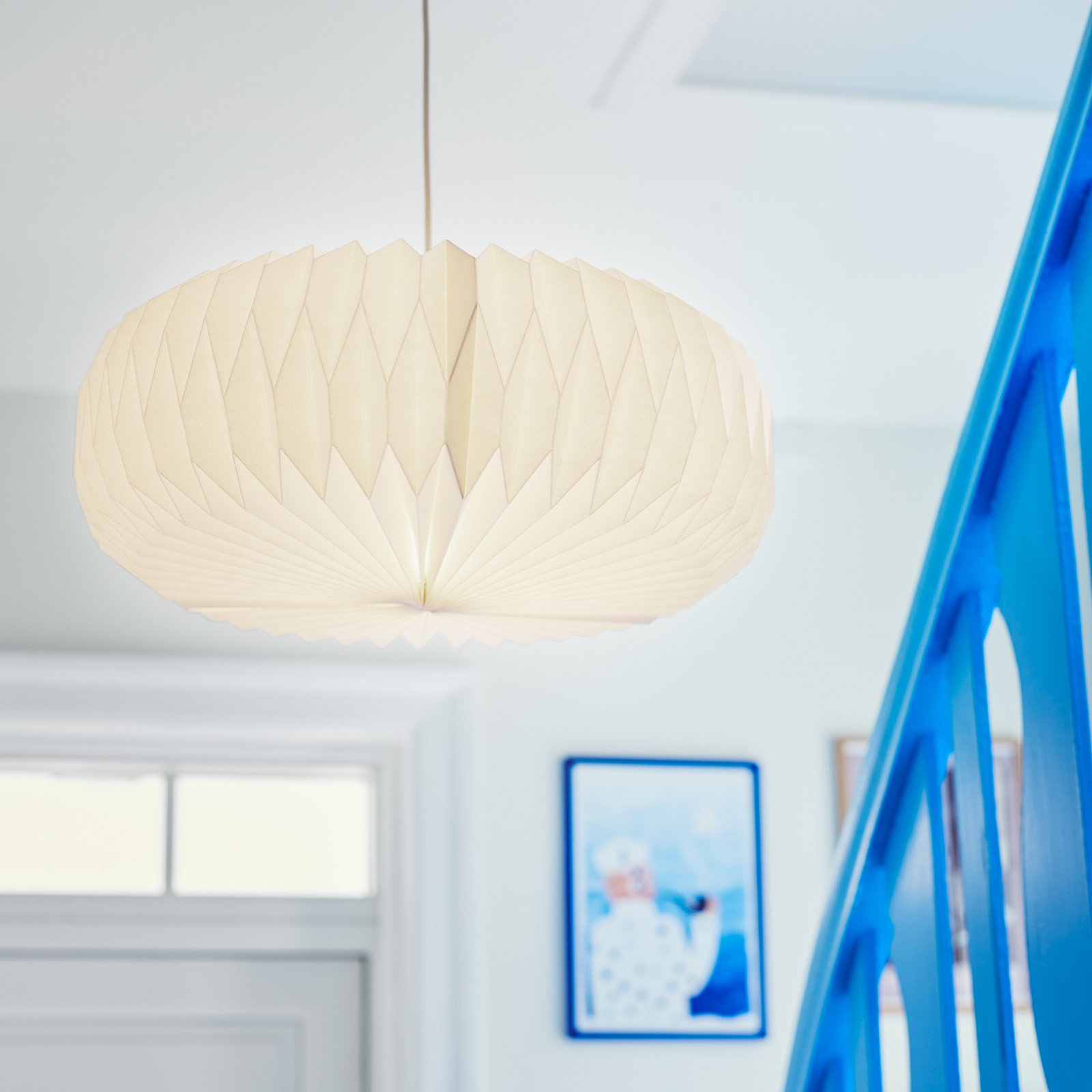 Belloy 45 lampshade, paper, Ø 45 cm, 18 cm high