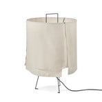 S BLACK BEIGE NOMAD gulvlampe, tekstil, højde 72 cm, E27 – Serax
