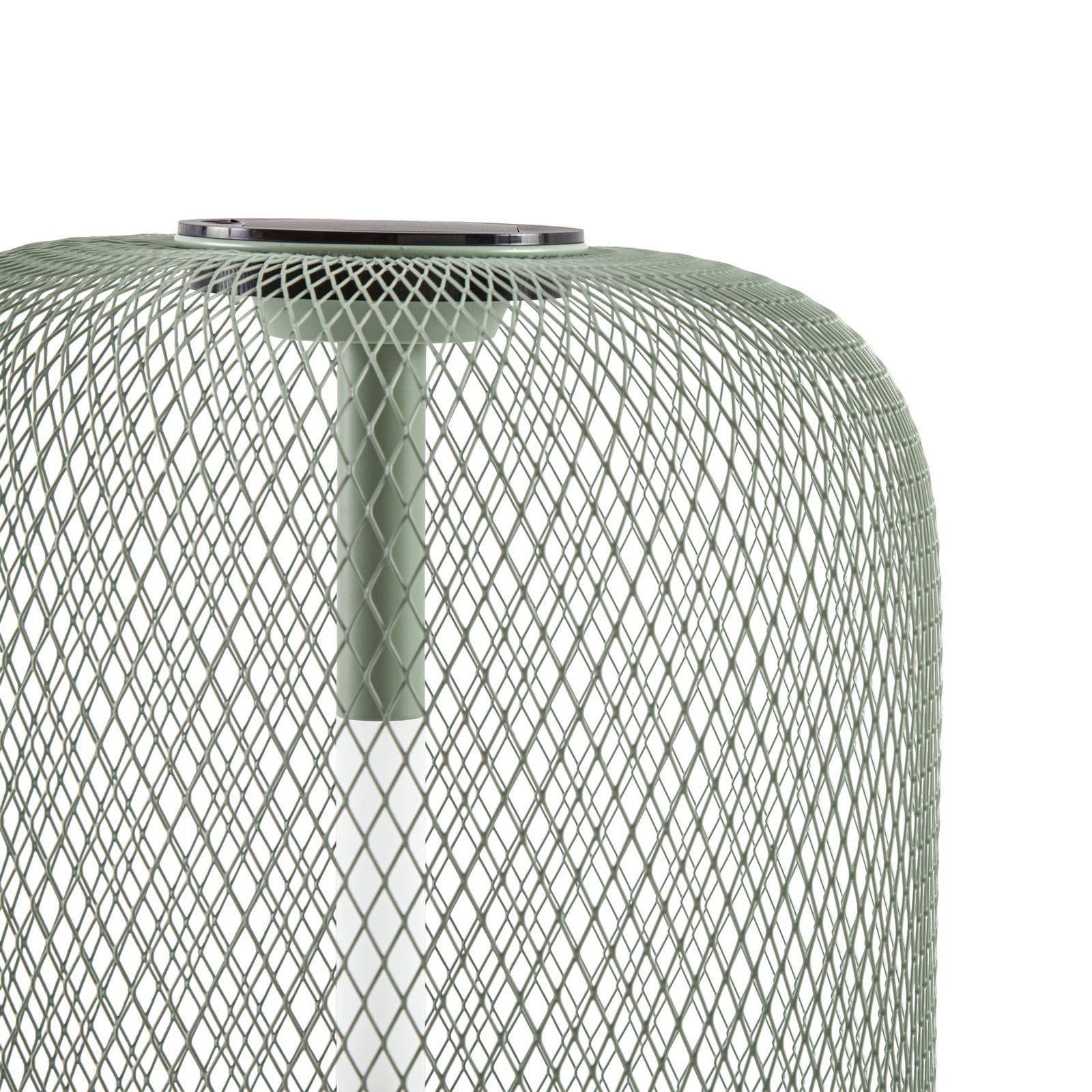 Lampa ogrodowa LED z panelem słonecznym Faylen, kolor szałwiowy, IP65 – Lucande