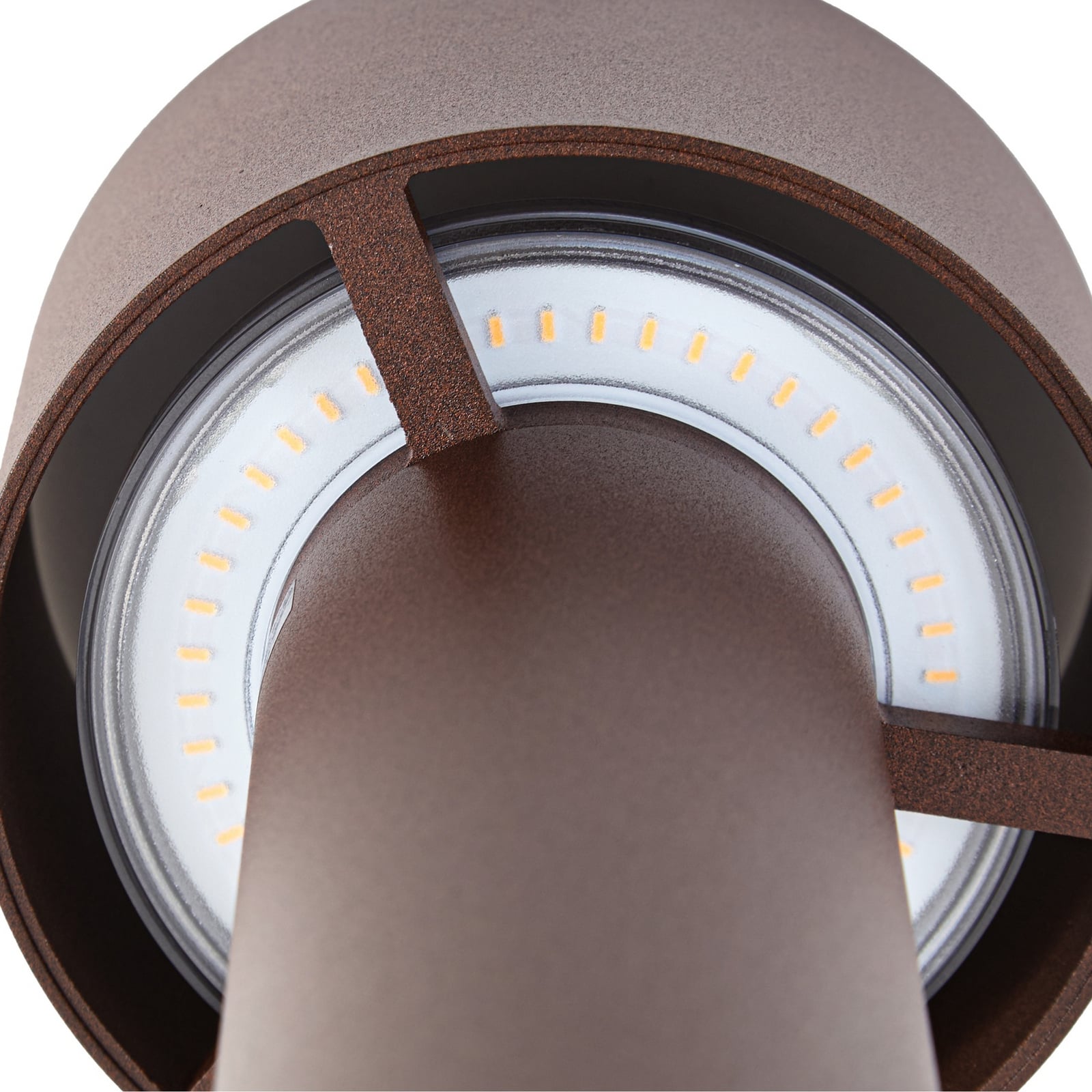 Milten LED svjetlo za stazu, senzor, hrđave boje, IP65, visina 65 cm - Arcchio