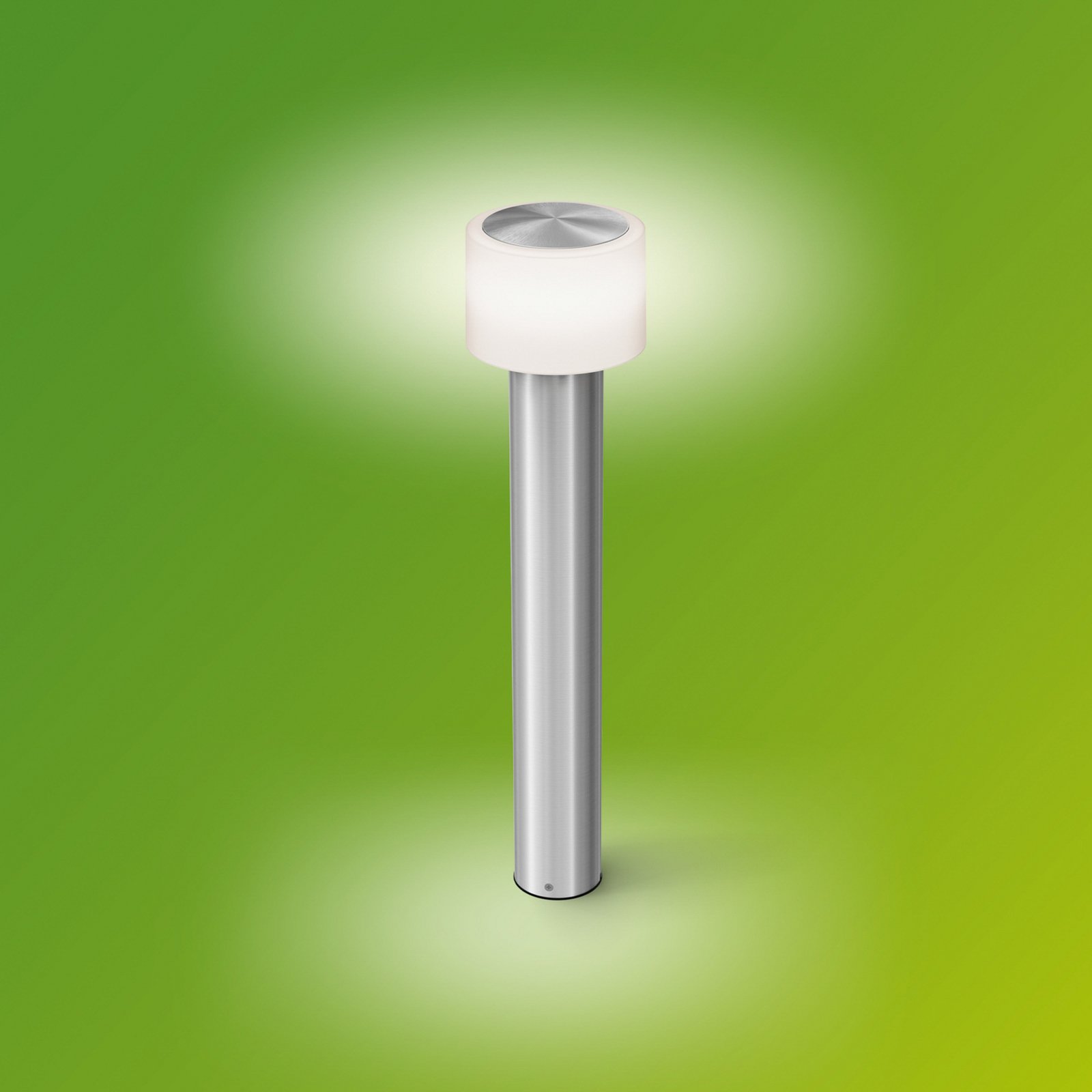 Philips LED-Sockelleuchte Otis UE, Edelstahl, IP44