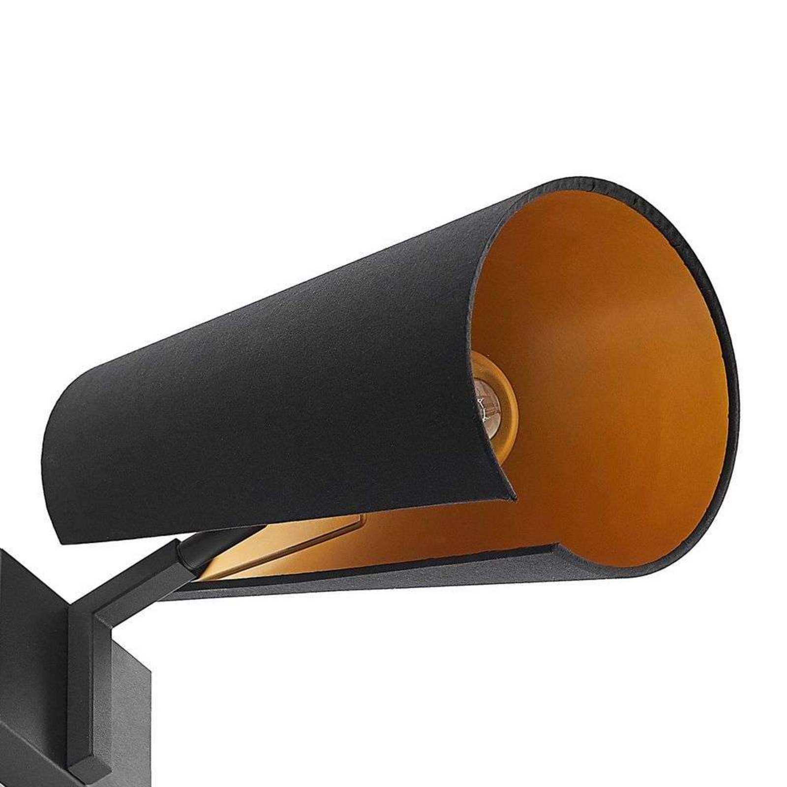 KemoniWall Lamp Black/Gold - Lucande