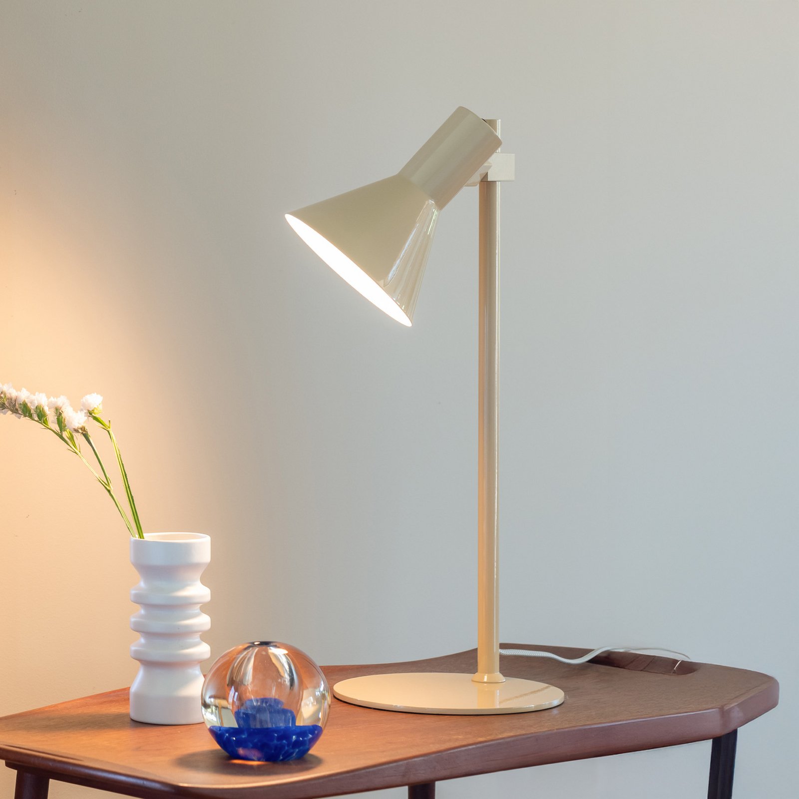 IT'S ABOUT ROMI Tischlampe Stavanger, beige, Höhe 51 cm