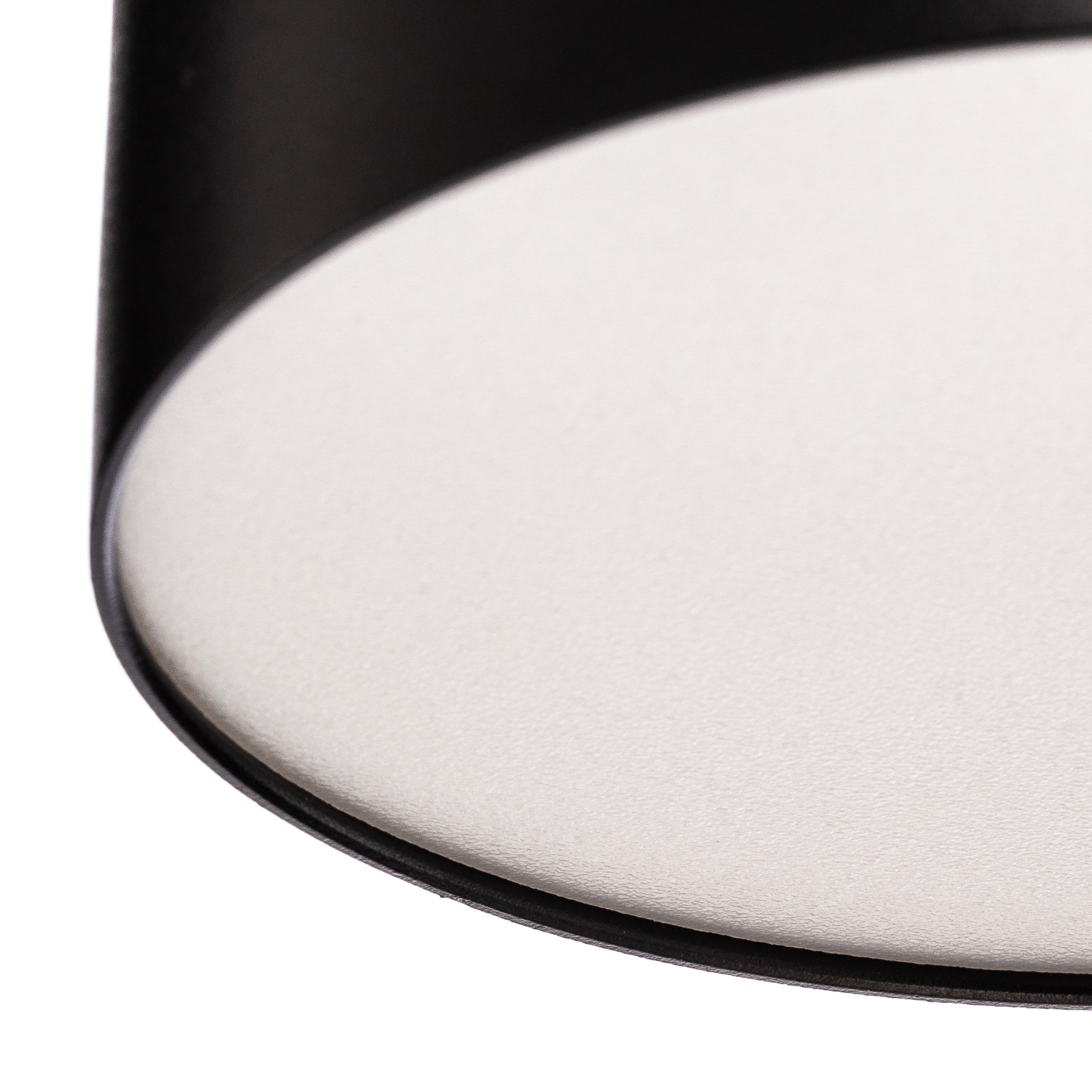 Lindby spot LED Nivoria, 11 x 6,5 cm, noir sable, 4 pièces