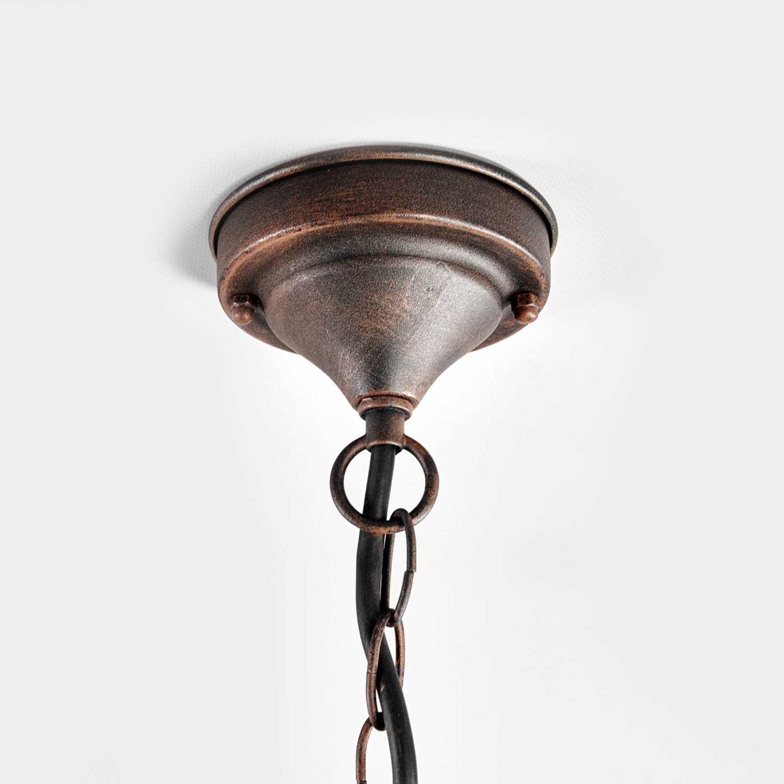 Venkovní závěsné svítidlo Lamina ve tvaru lucerny
