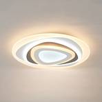 Lindby LED plafondlamp Rebeka, ovaal, CCT, afstandsbediening