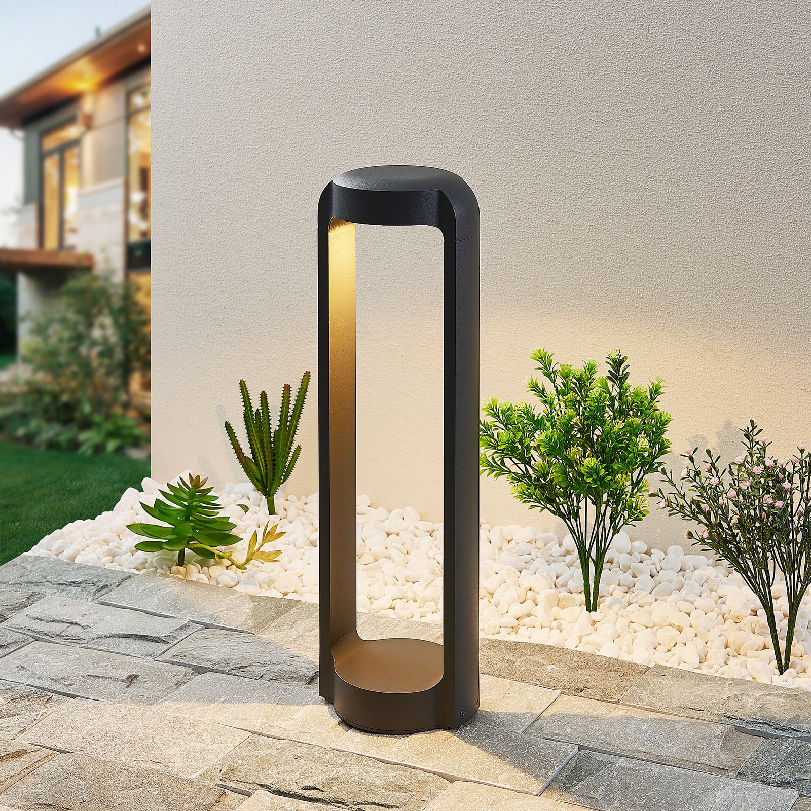 Habsa LED Gartenleuchte H50 Anthracite - Lucande