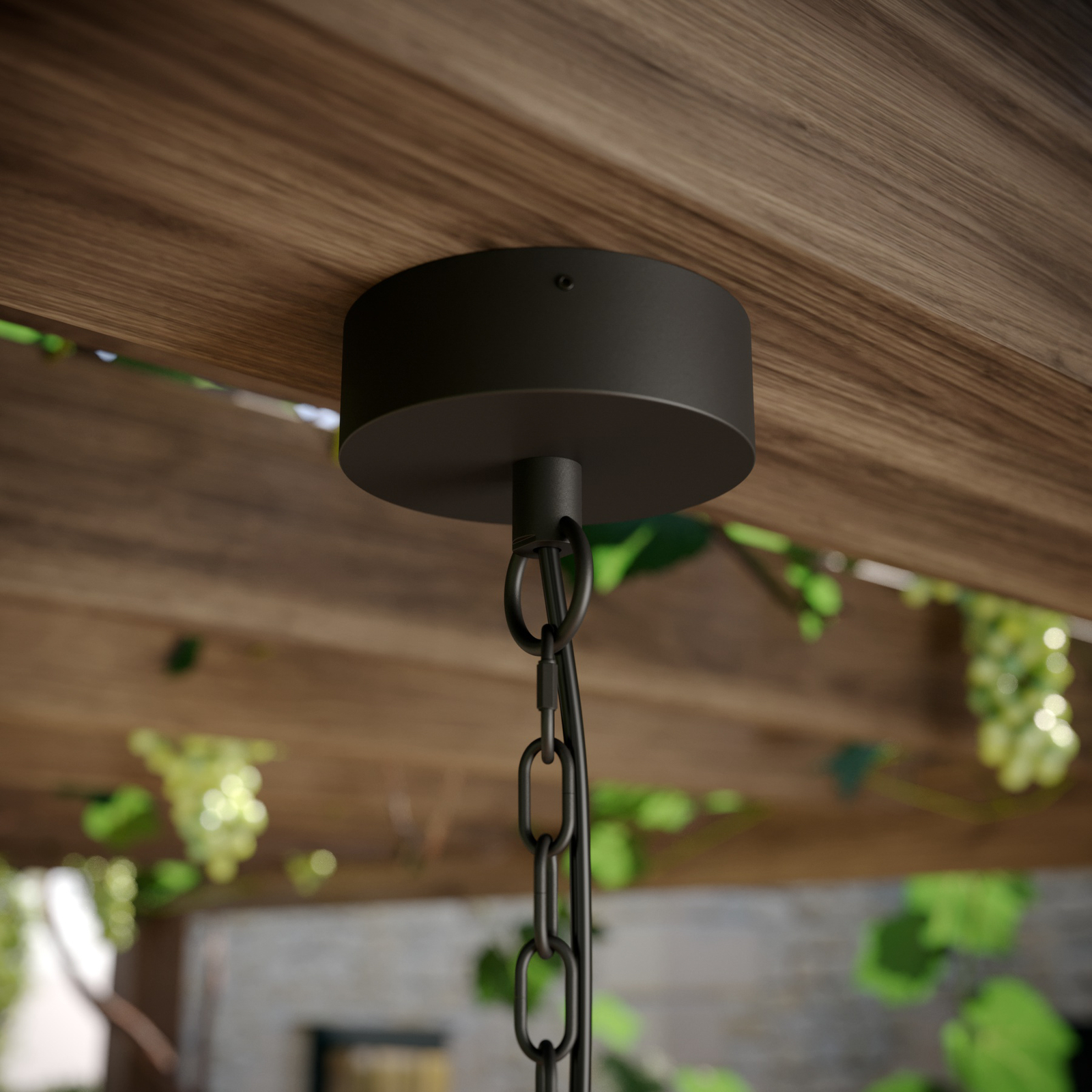 Lucande Ferda outdoor hanging light