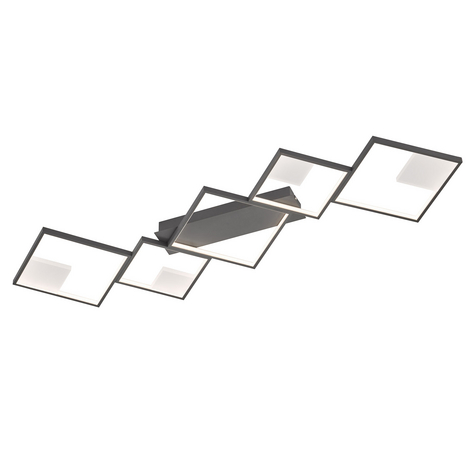 LED-Deckenleuchte Jade, dimmbar per Wandschalter