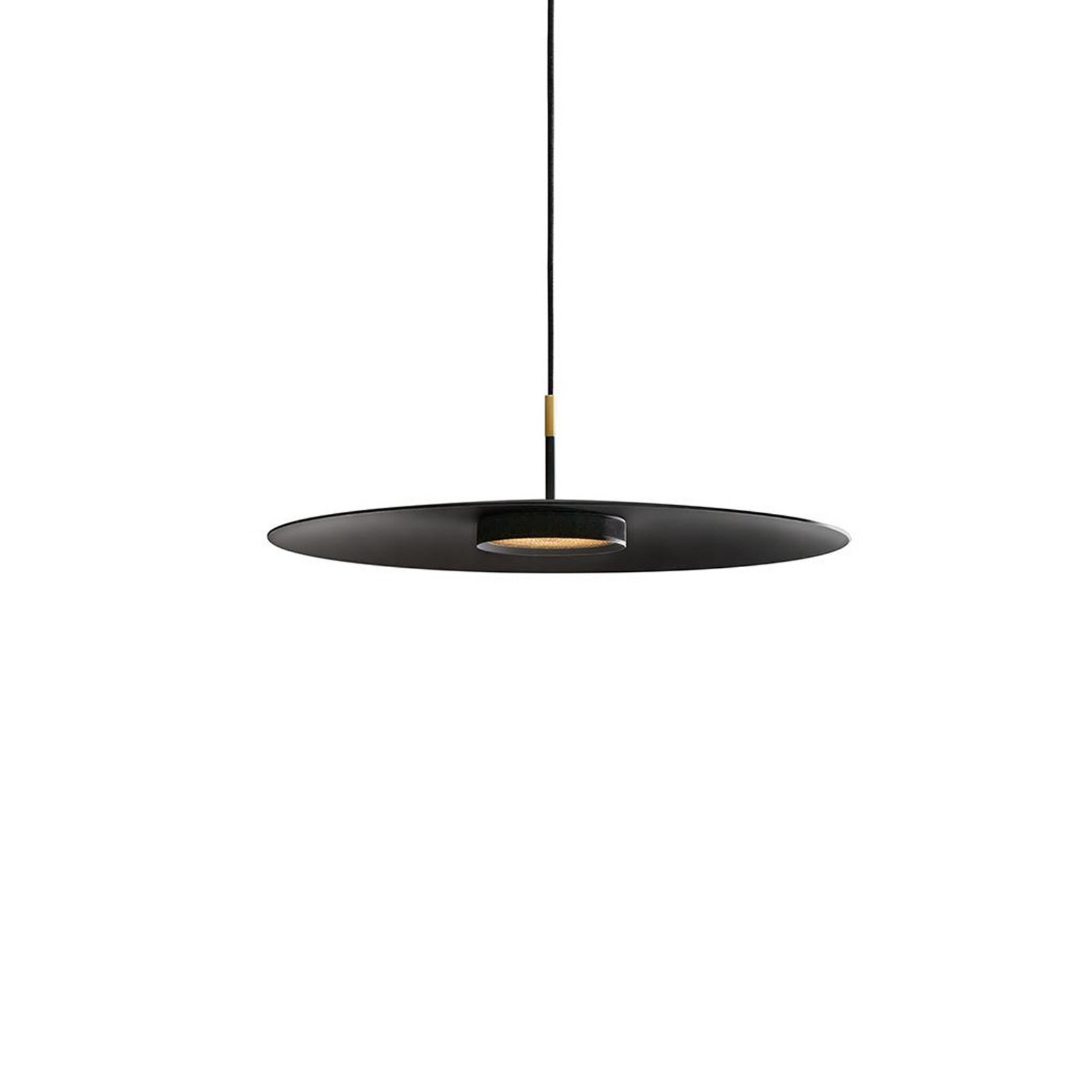 OLEV LED-Hängelampe OVERFLY PLUS, schwarz Ø 55 cm Metall 927