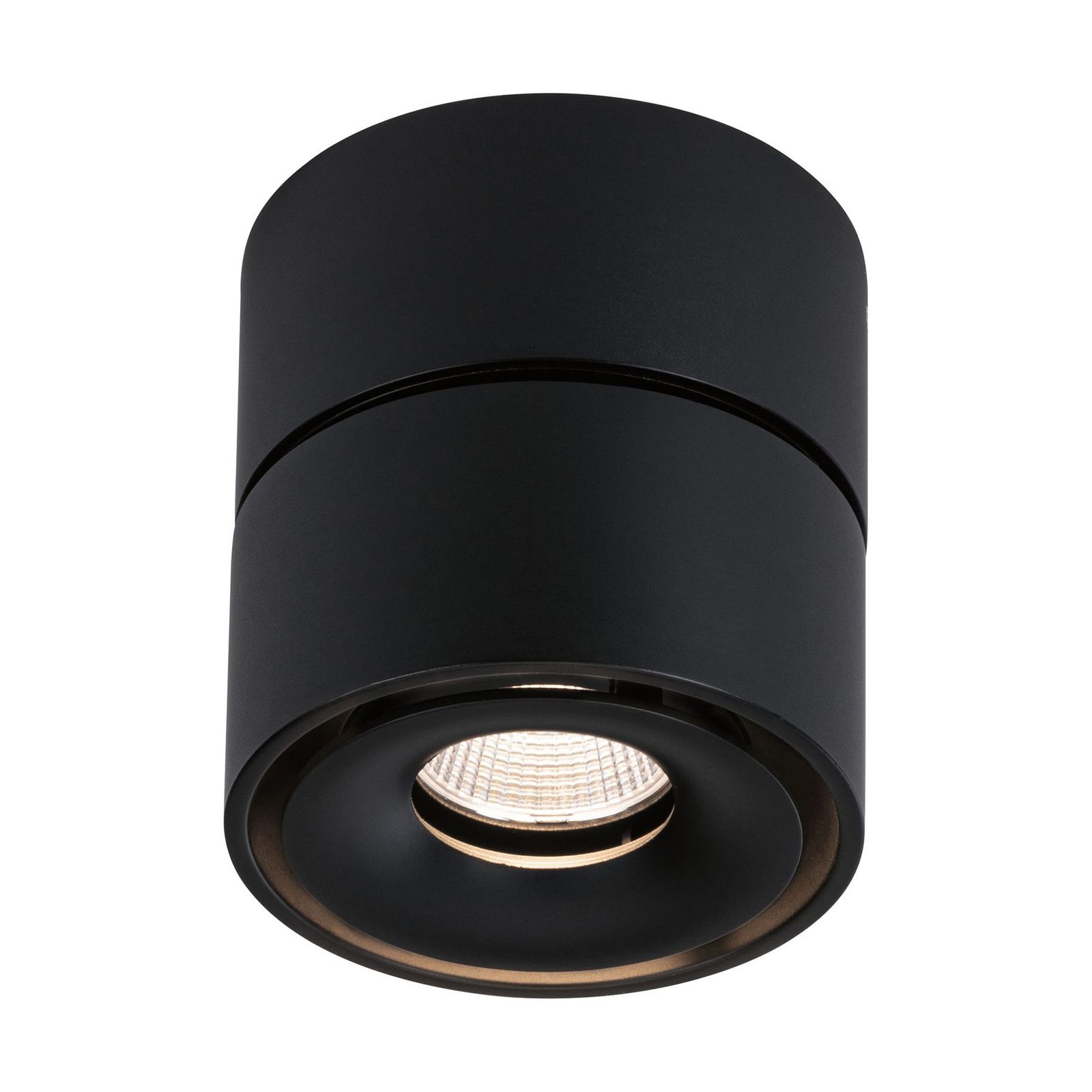 Paulmann Spircle LED opbouwspot, mat zwart