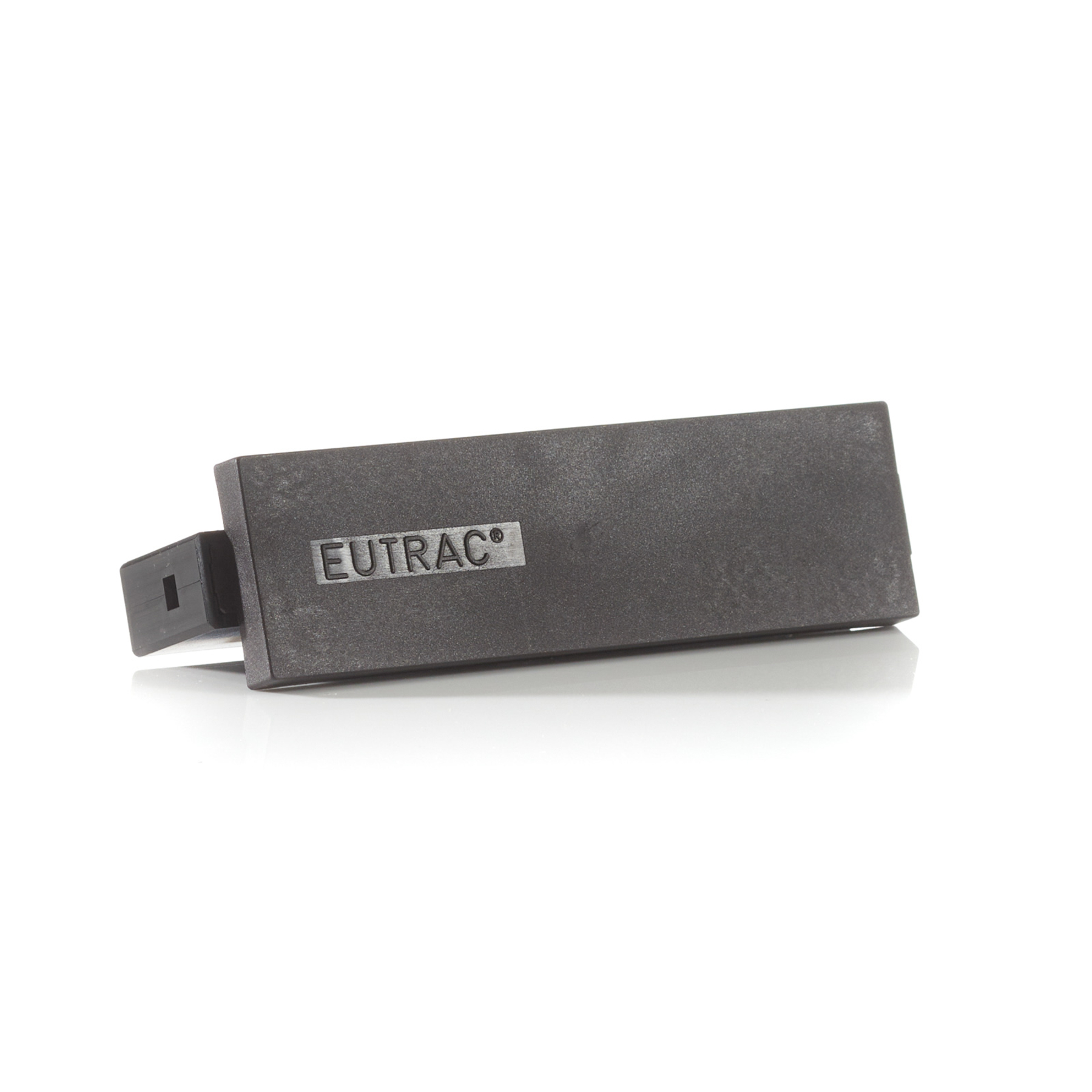 EUTRAC Eutrac 3-circuit central power feed, black, L: 12.7 cm