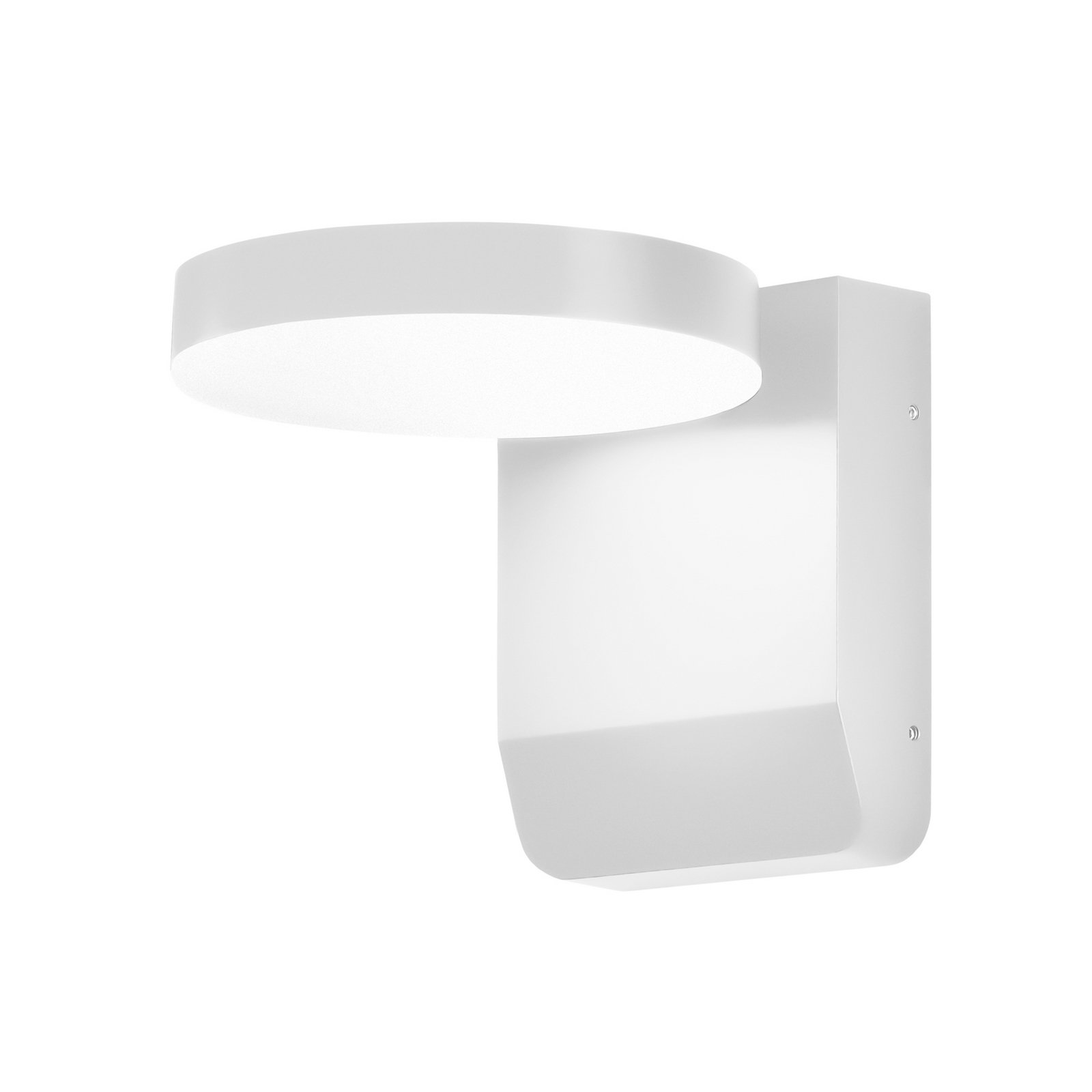 Candeeiro de parede LED CMD 9112, branco, largura 16 cm, CCT, IP54