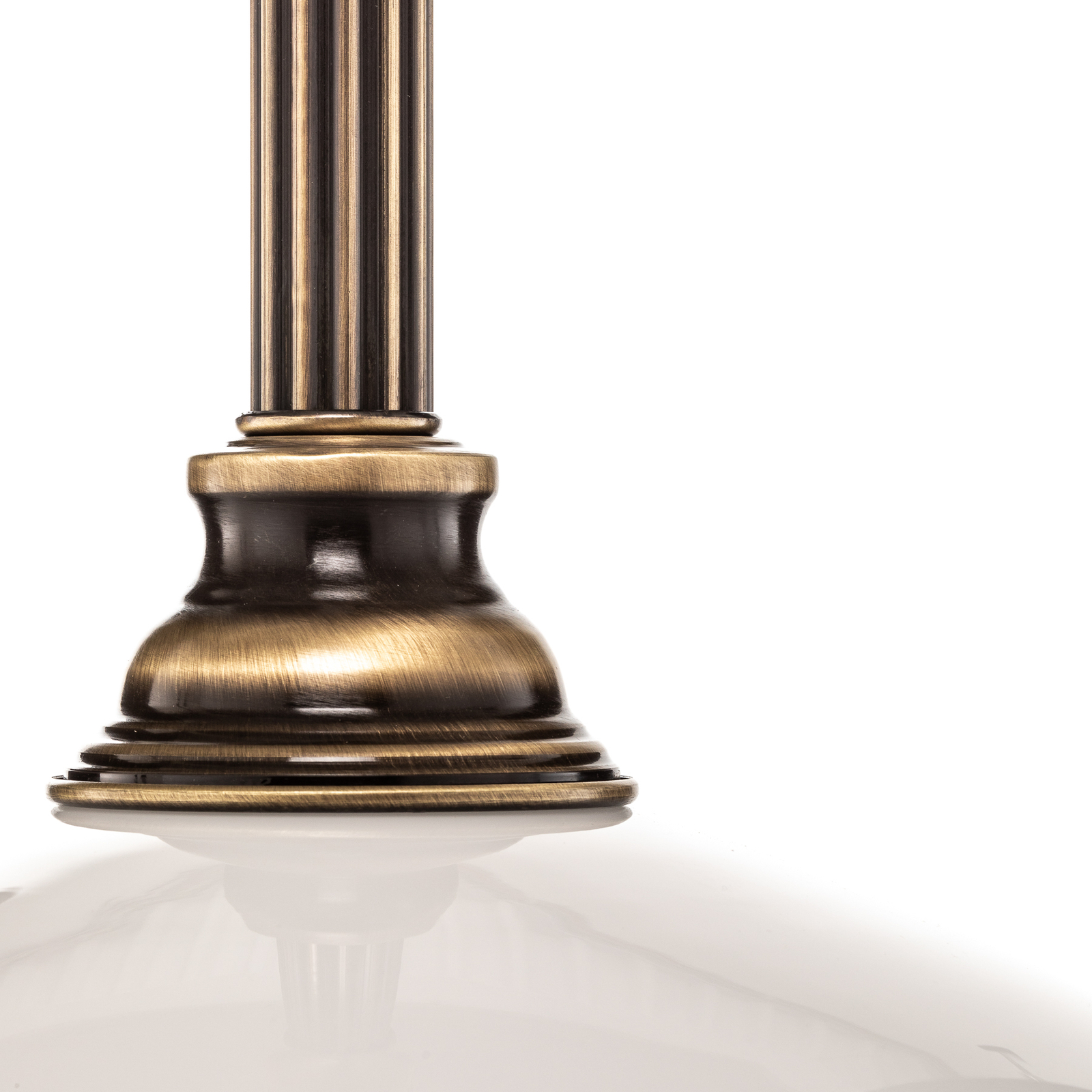 Petro pendant light, glass lampshade, one-bulb