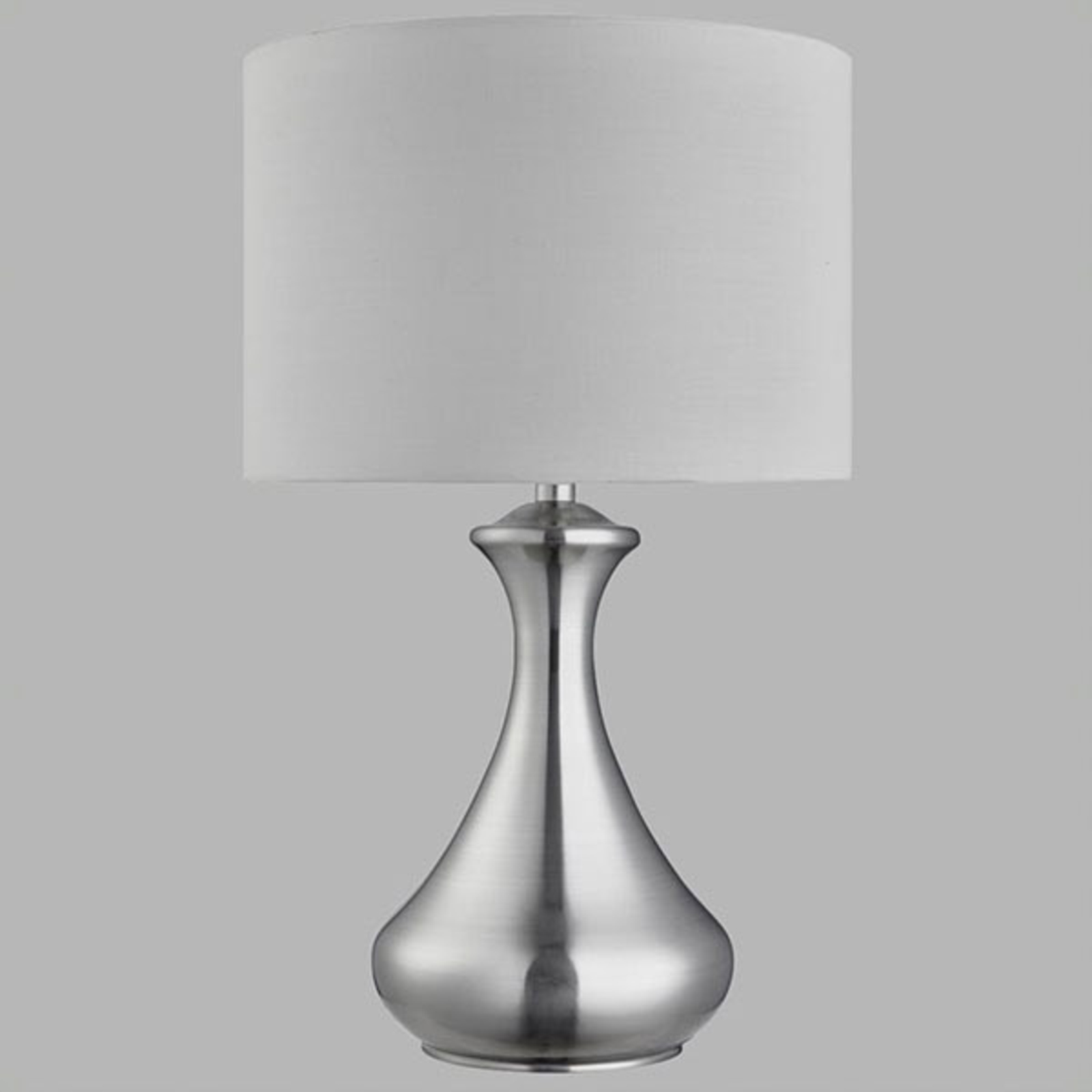 Stolní lampa Touch 2750, stříbrná satinovaná