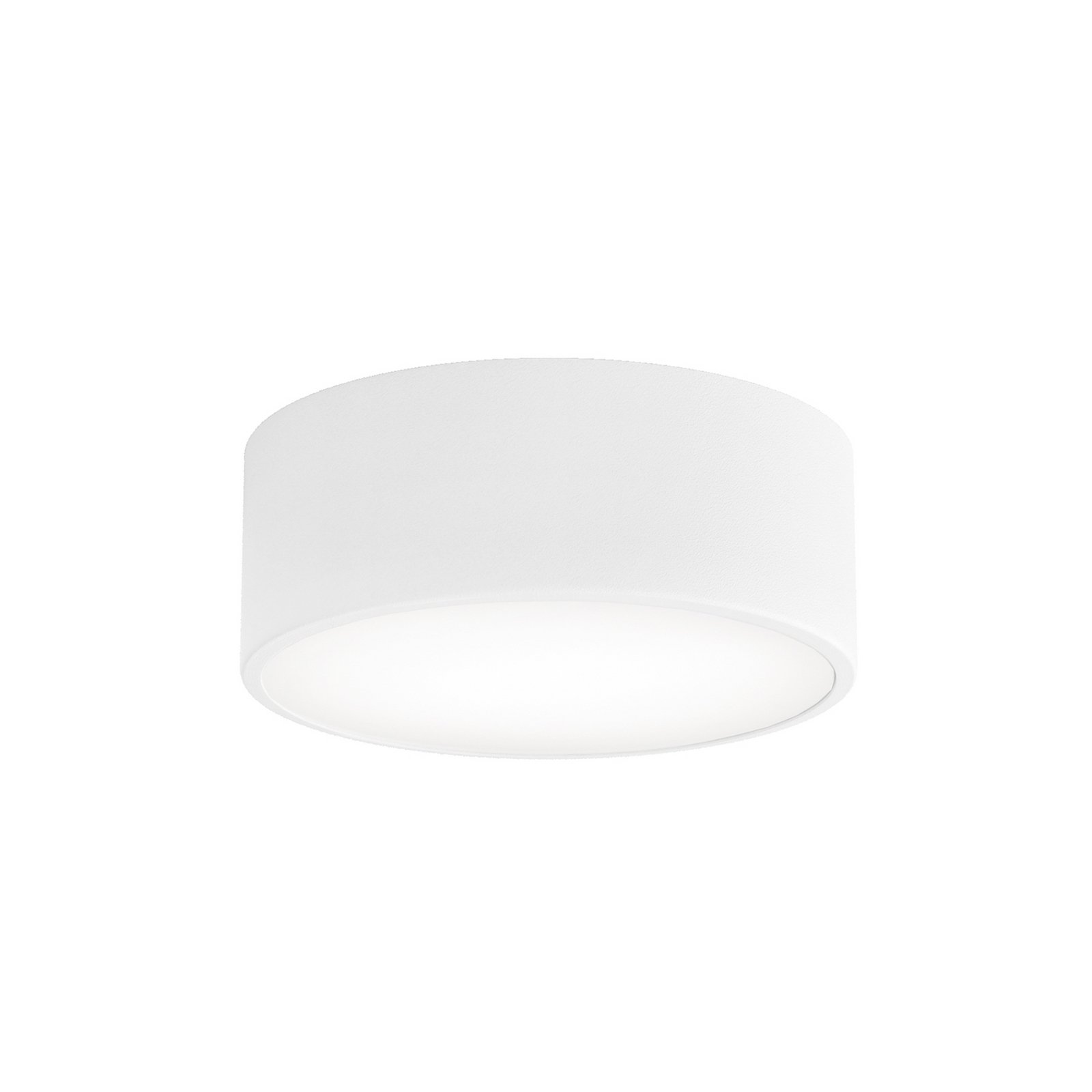 Stropna svetilka Cleo 200, bela, senzor, IP20, Ø 20 cm, E27