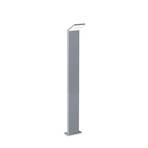 Ideal Lux LED-gadelampe Style grå højde 100 cm aluminium 3.000 K