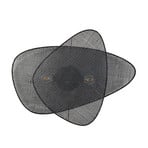 Wandlampe Screen, 77 cm hoch, schwarz, Rattan - MARKET SET